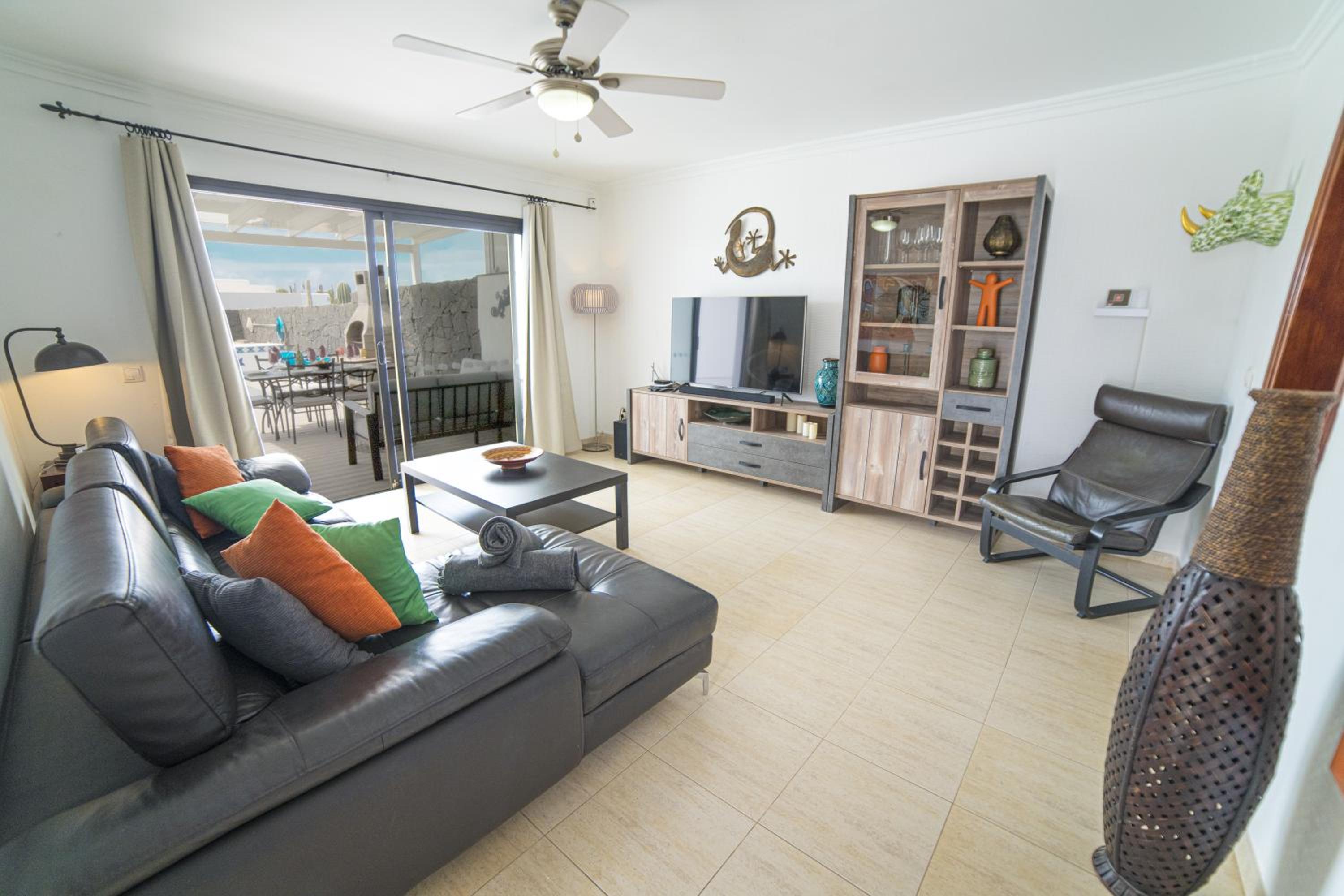 Villa de tres habitaciones con piscina privada