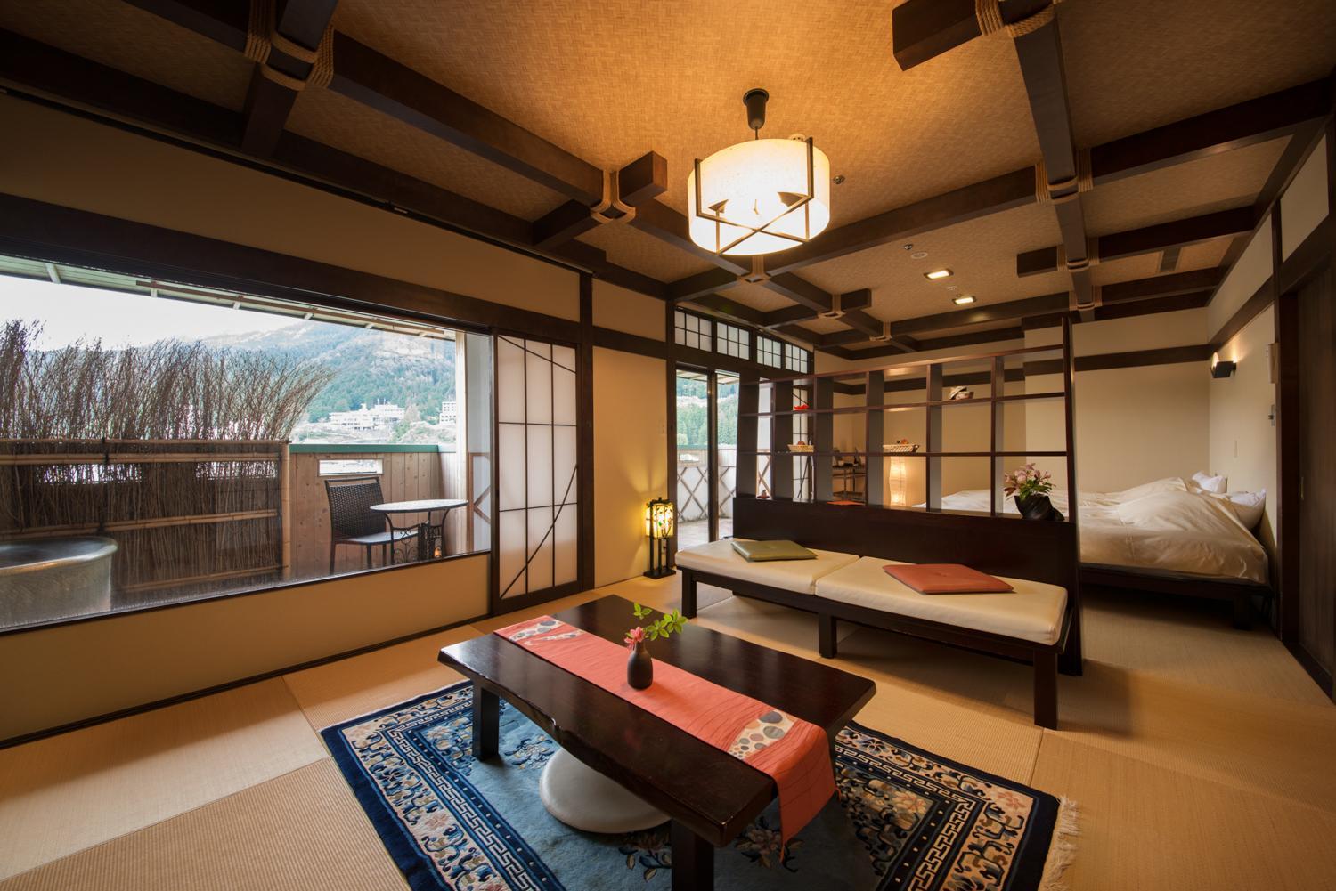 Hot spring open-air Bath - Ceramic bathtub Room 501