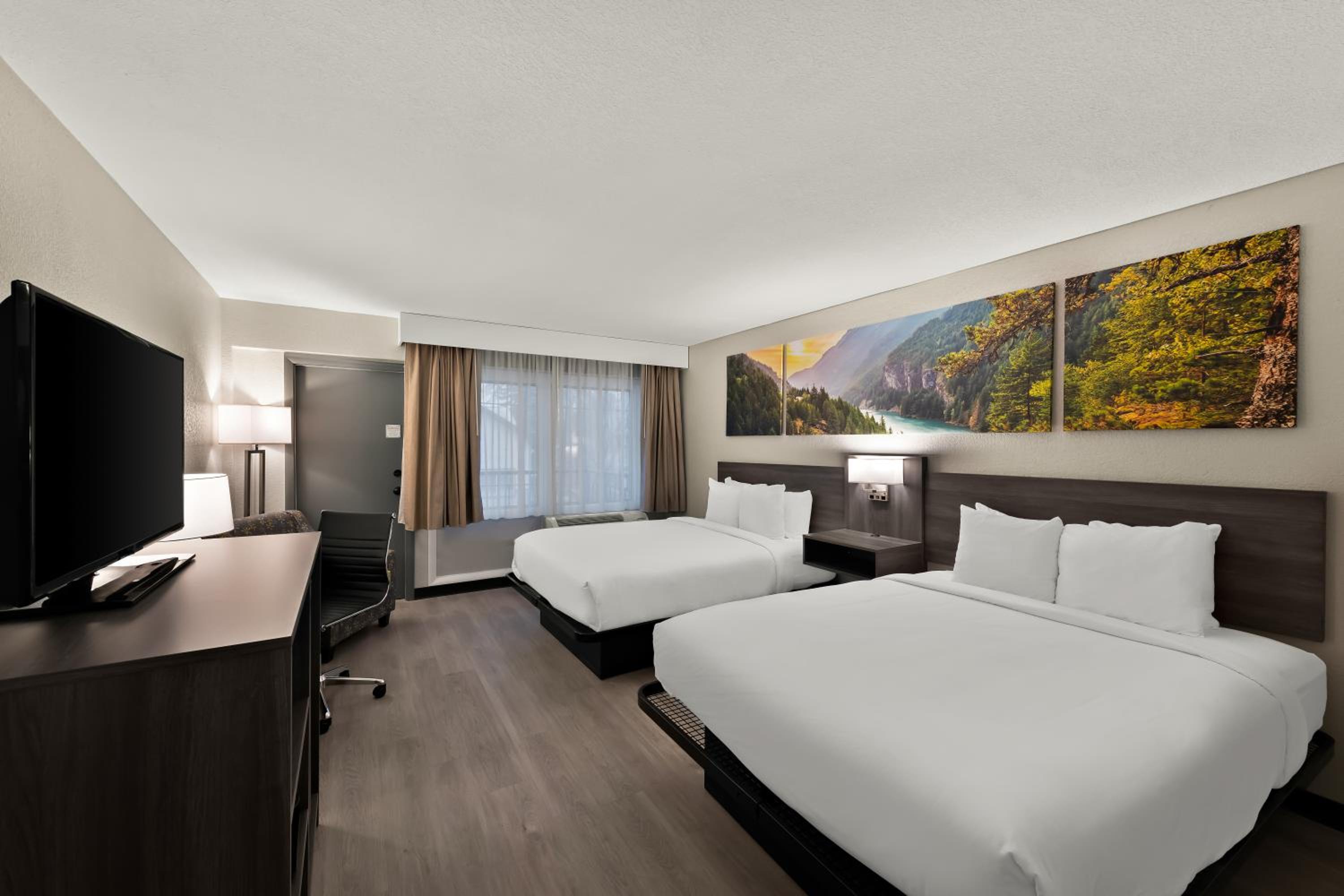 Queen Room with Two Queen Beds - Pet Friendly/Non-Smoking photo 2