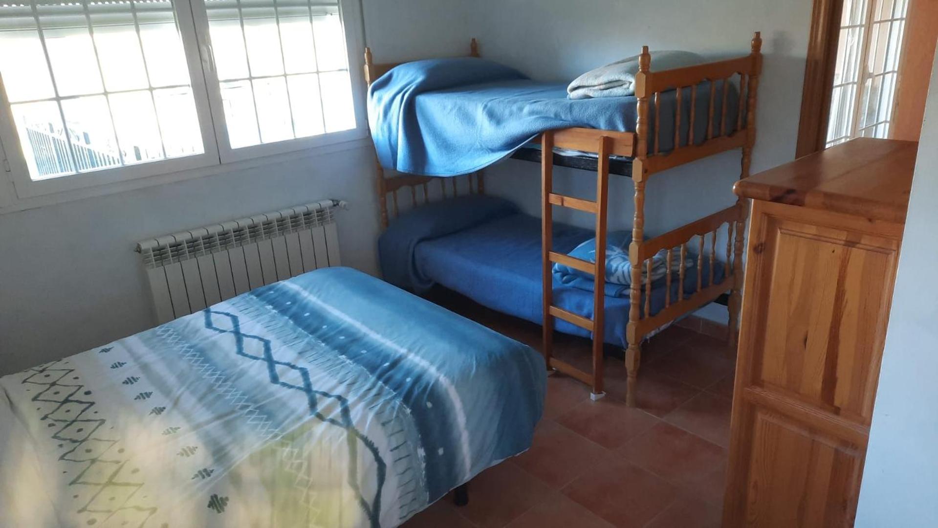 Habitación Cuádruple con Vista al Jardín