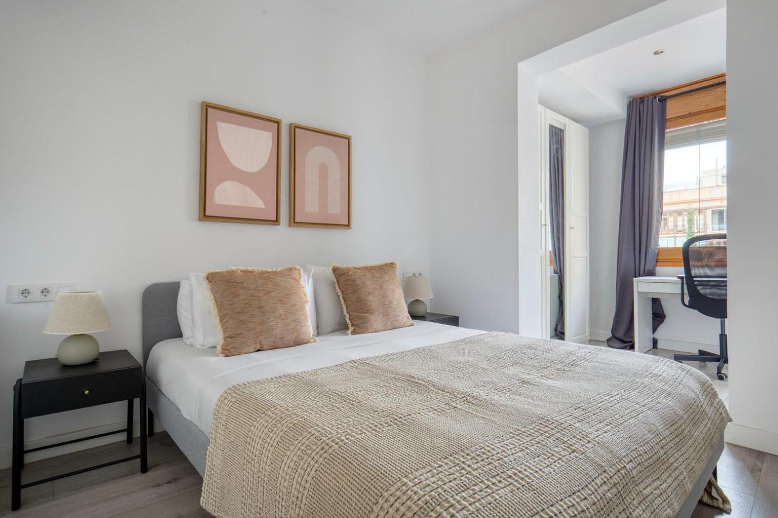 Apartamento de dos habitaciones