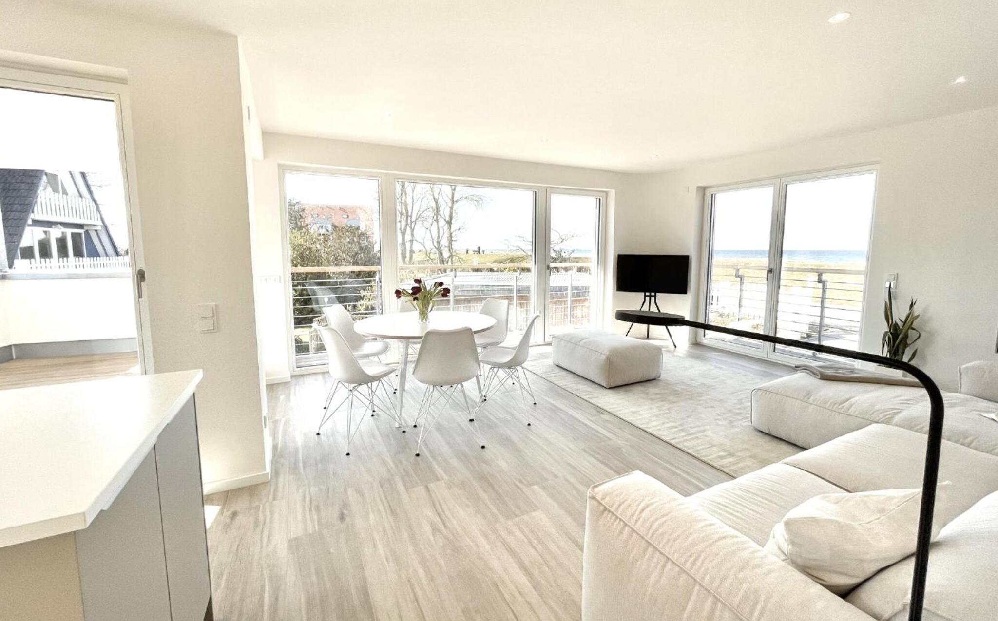 Three-Bedroom Premium Apartment with Balcony
