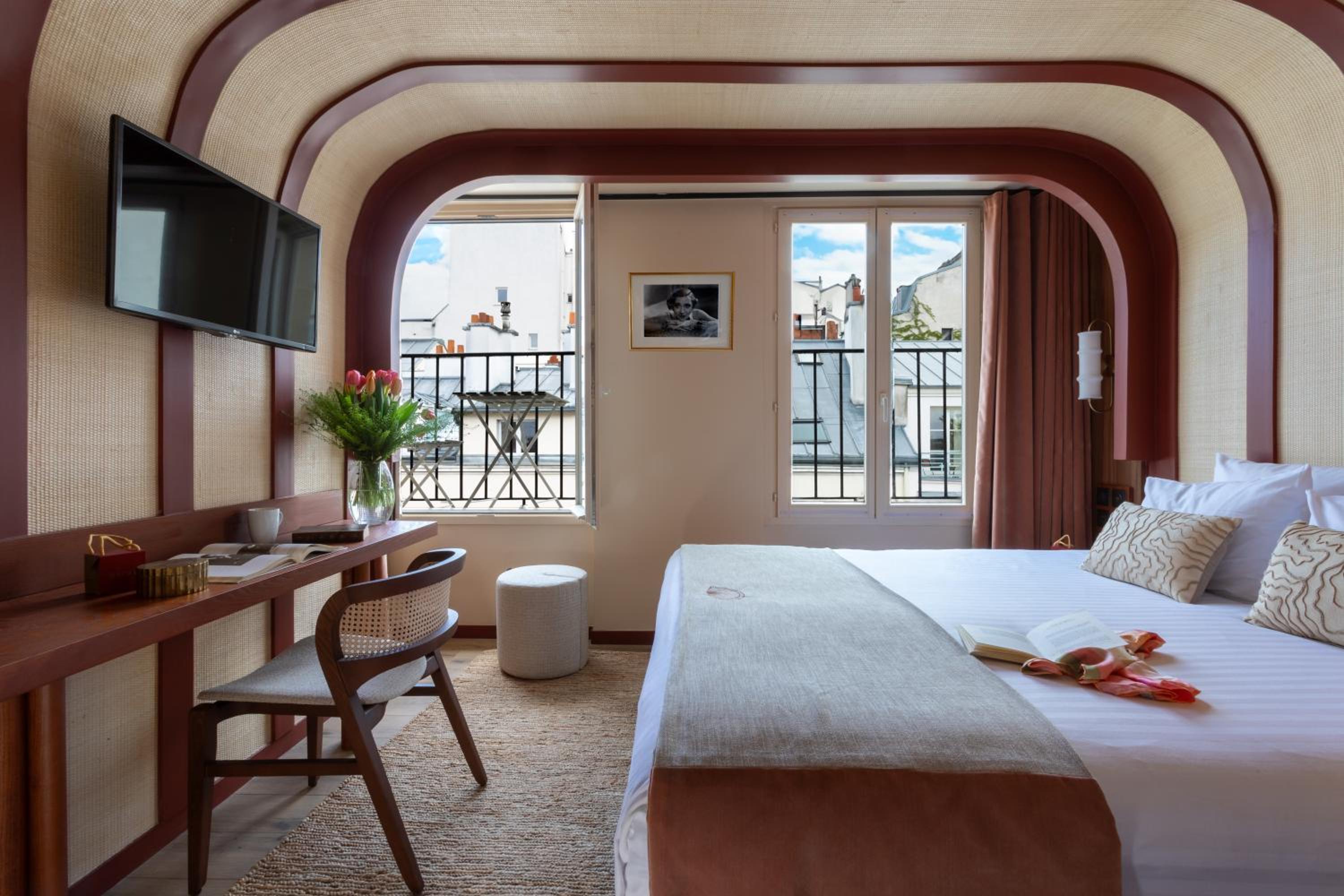 Chambre Grand Lit ou Lits Jumeaux Balcon