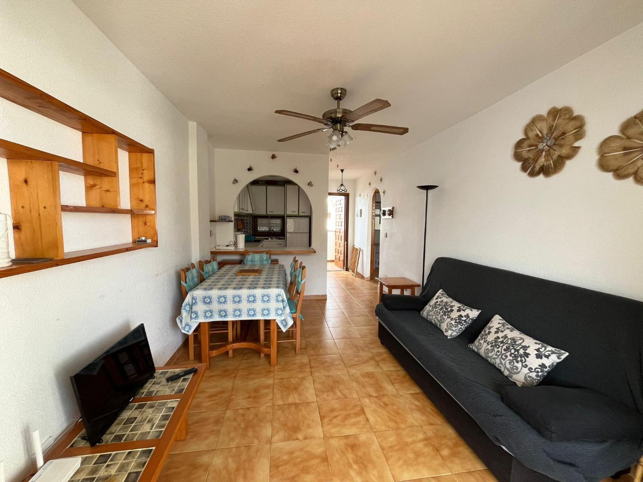 Apartamento con vista al jardín