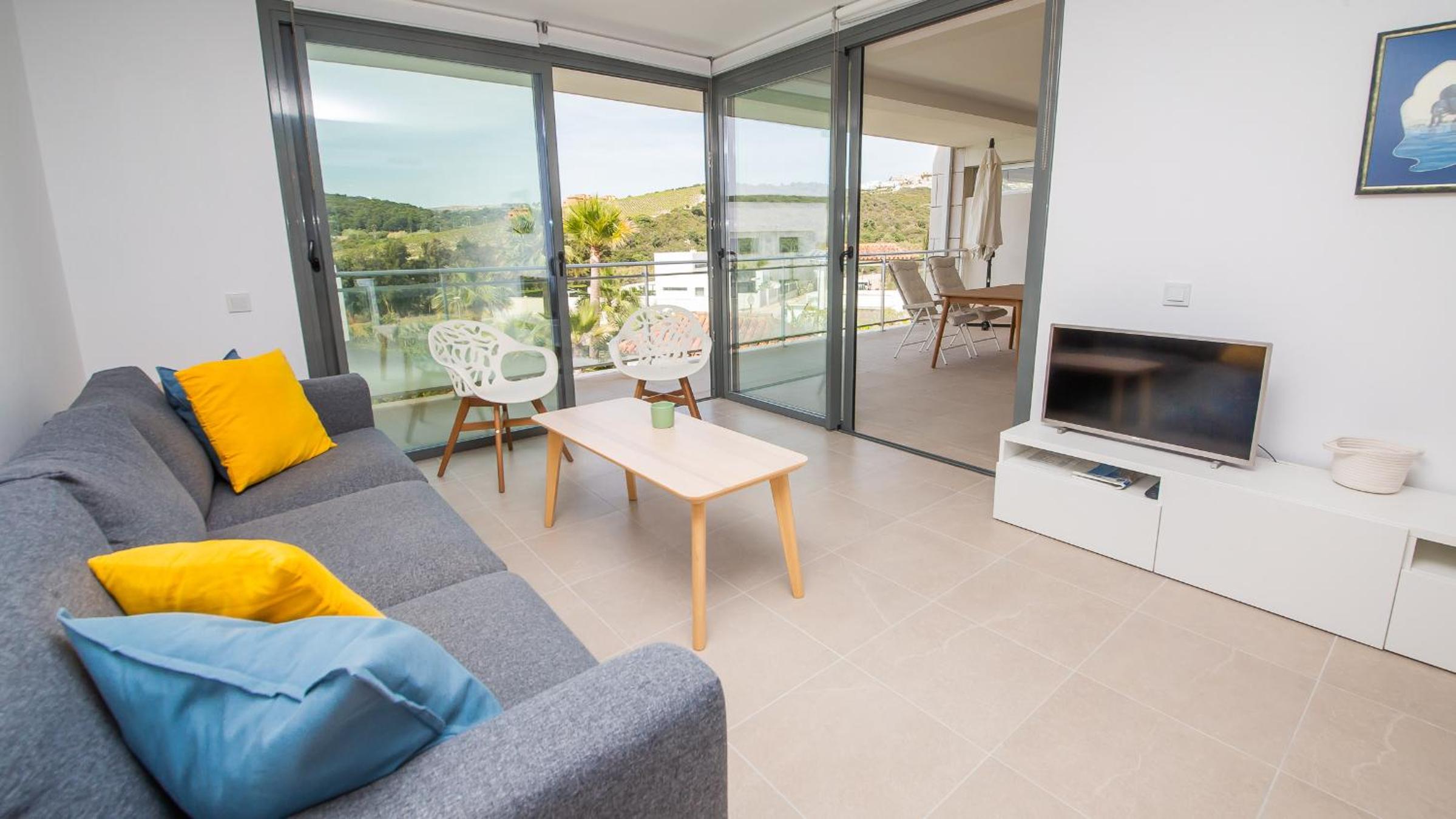 Apartamento con Balcón