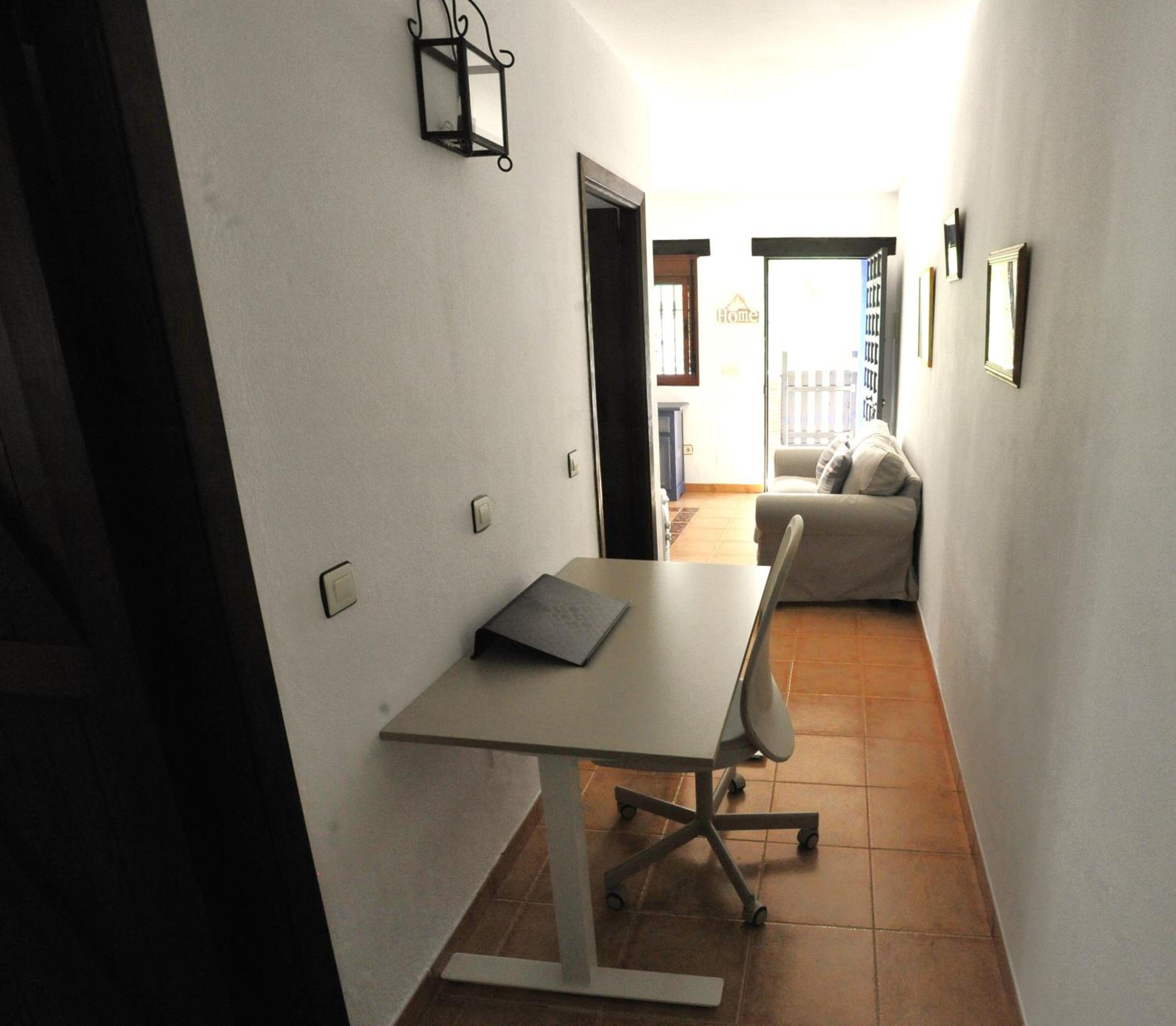 Apartamento con vista al jardín