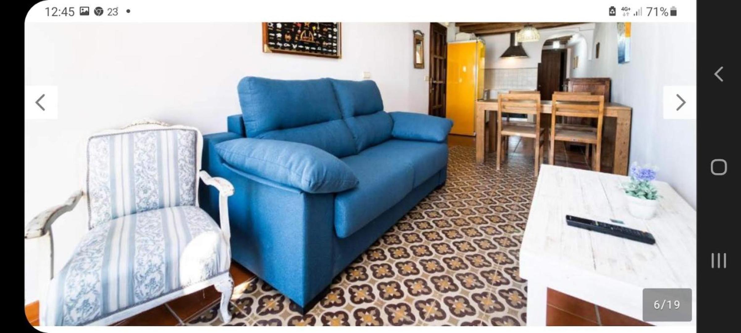 Apartamento de dos habitaciones