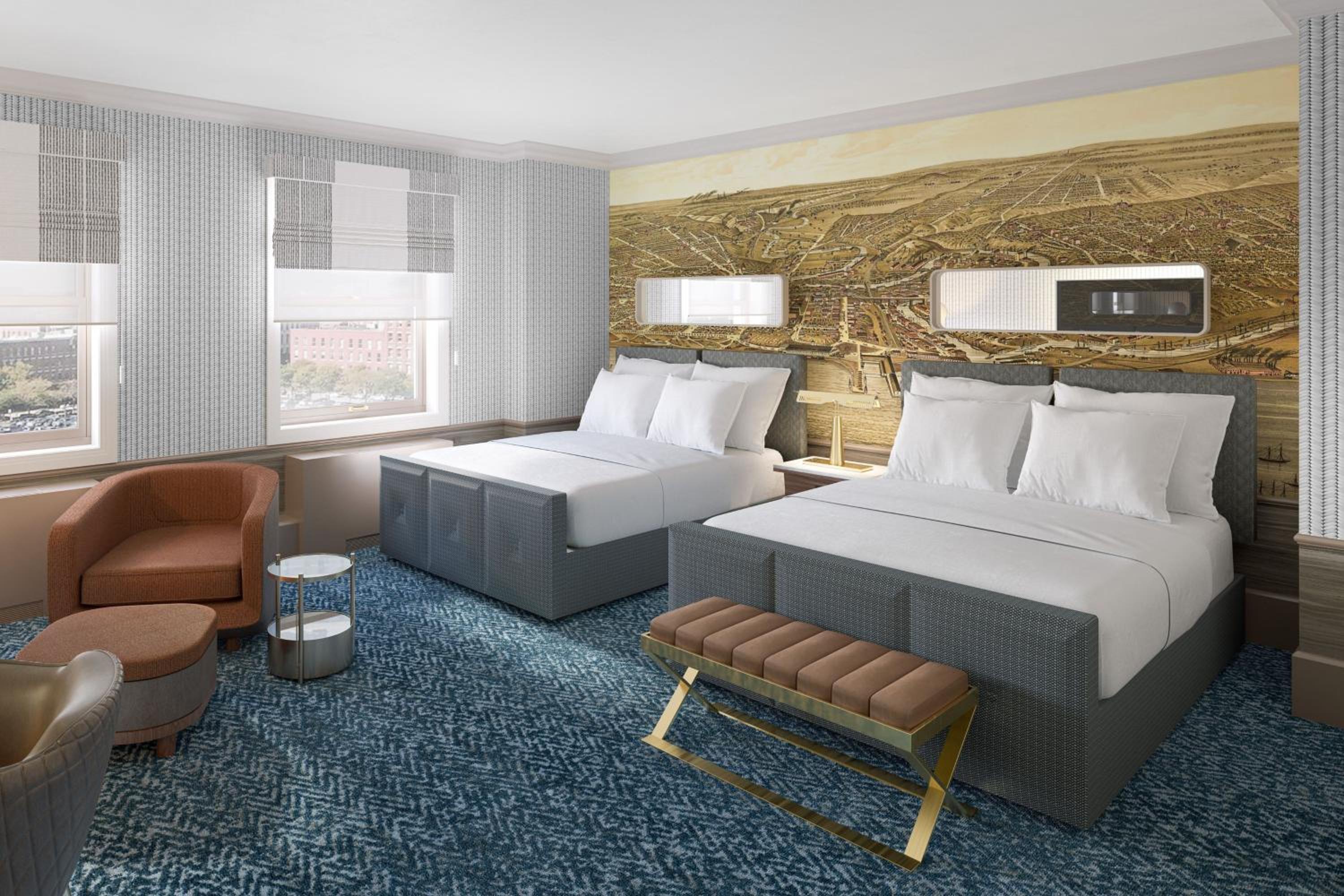 One-Bedroom Queen Suite with Two Queen and One Sofa Bed - City View - Photo 4
