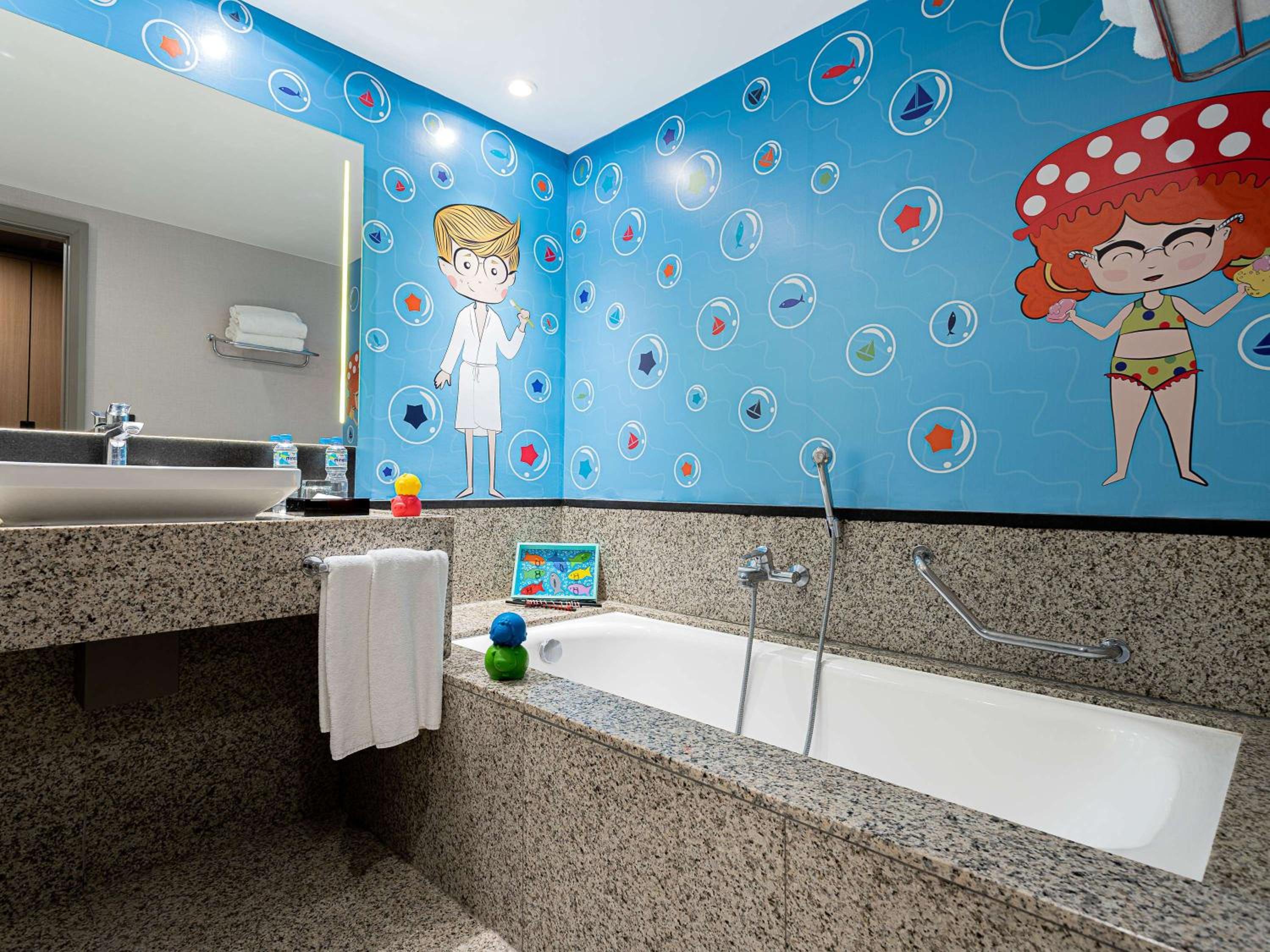 Family Suite with One King and Two Single Beds