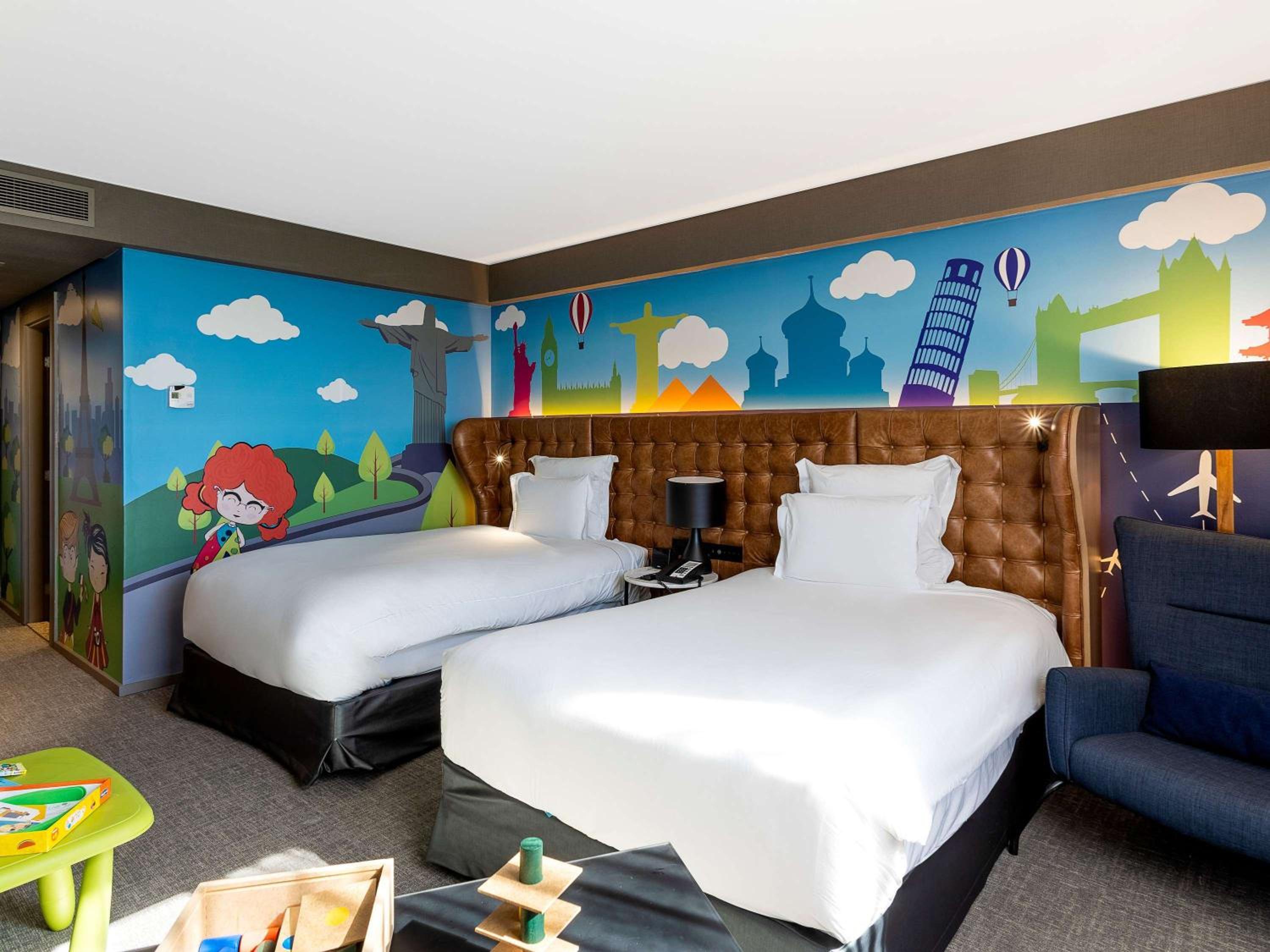 Family Suite with One King and Two Single Beds