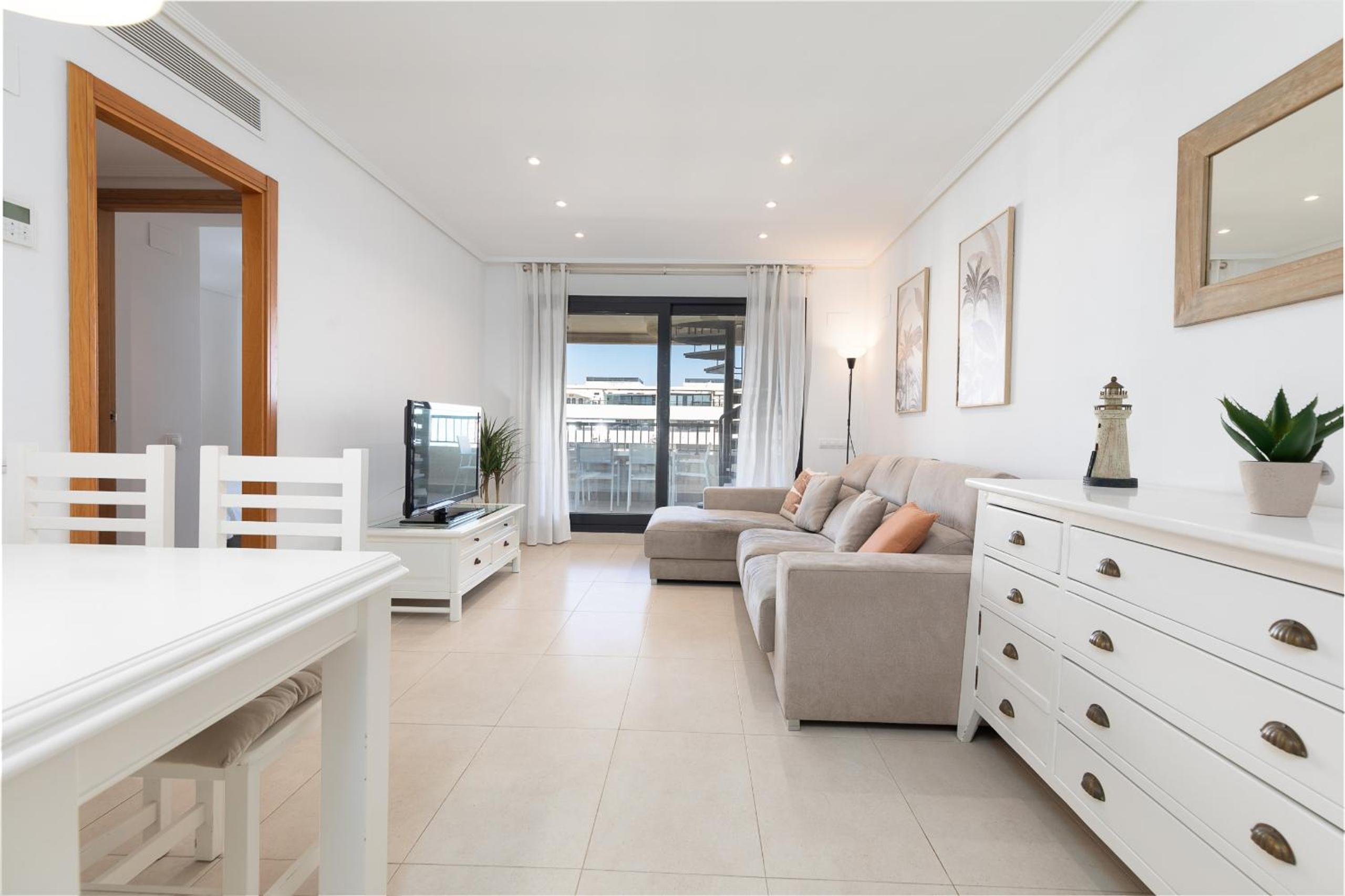 Apartamento con vista al mar