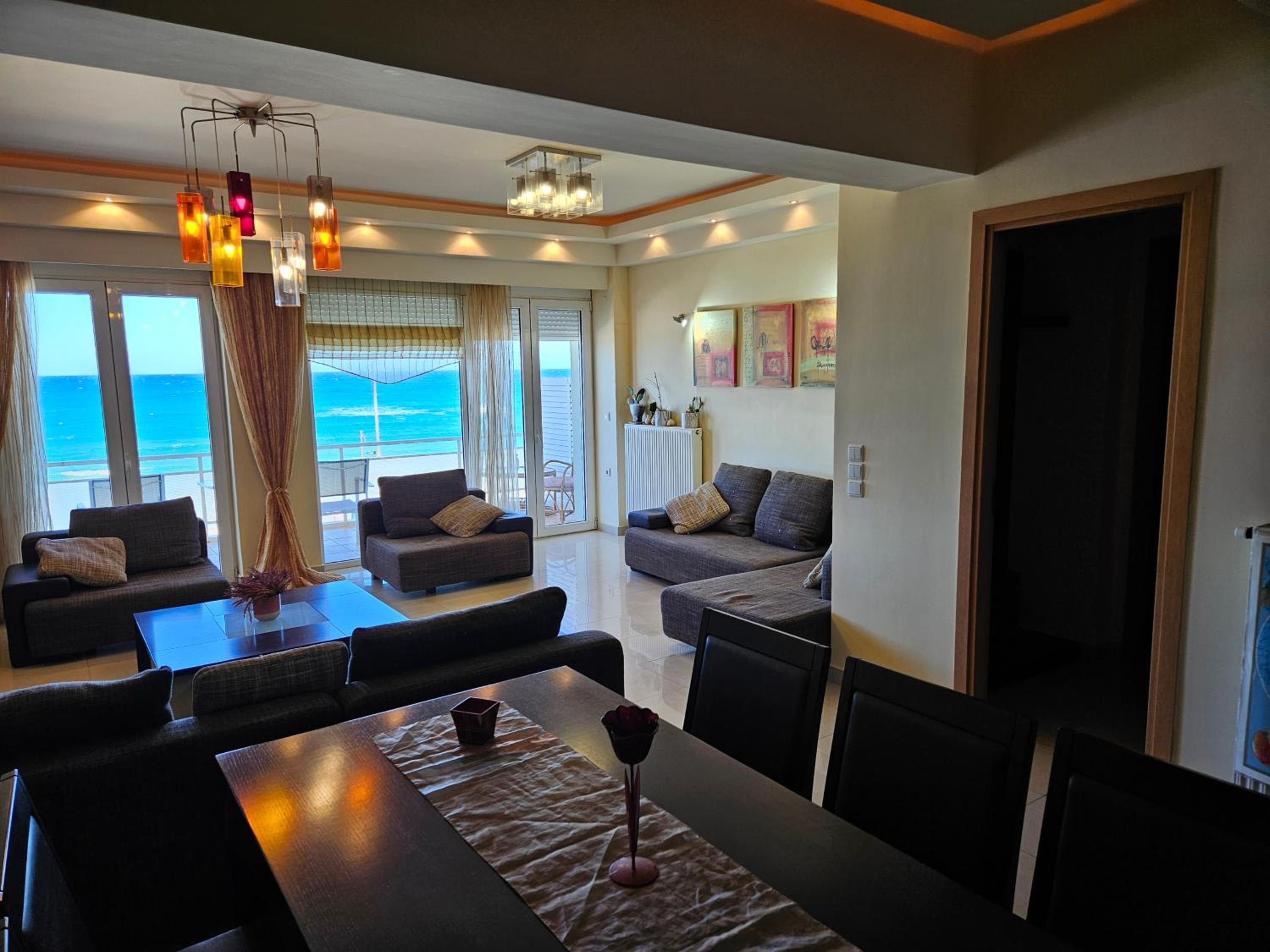 Two-Bedroom Apartment with Balcony and Sea View