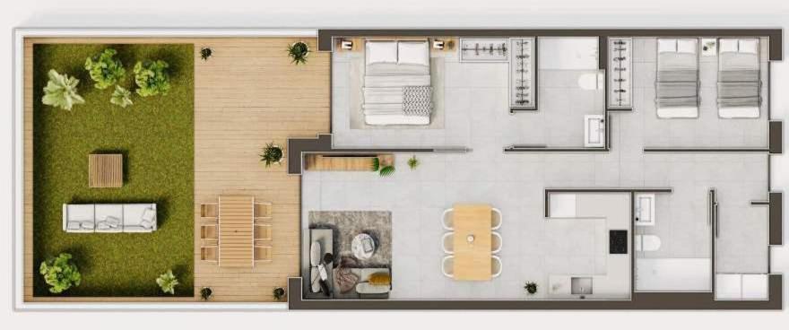 Two-Bedroom Apartment photo 2