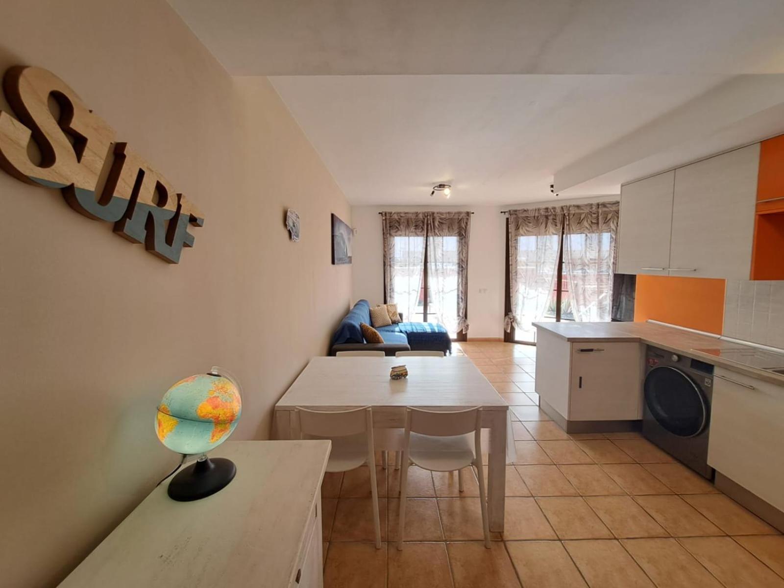 Apartamento de dos habitaciones
