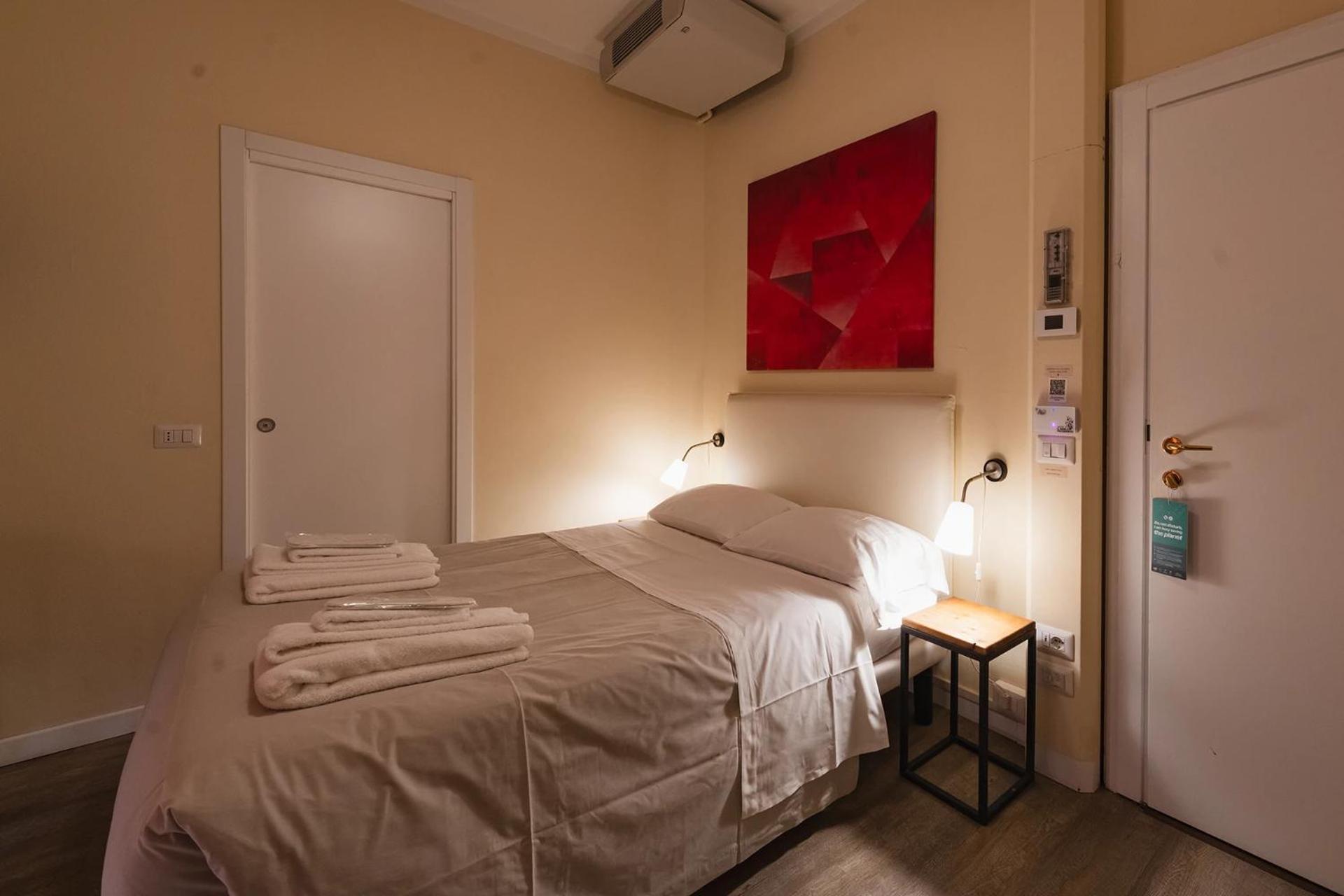 Chambre Double Économie avec Vue sur le Jardin