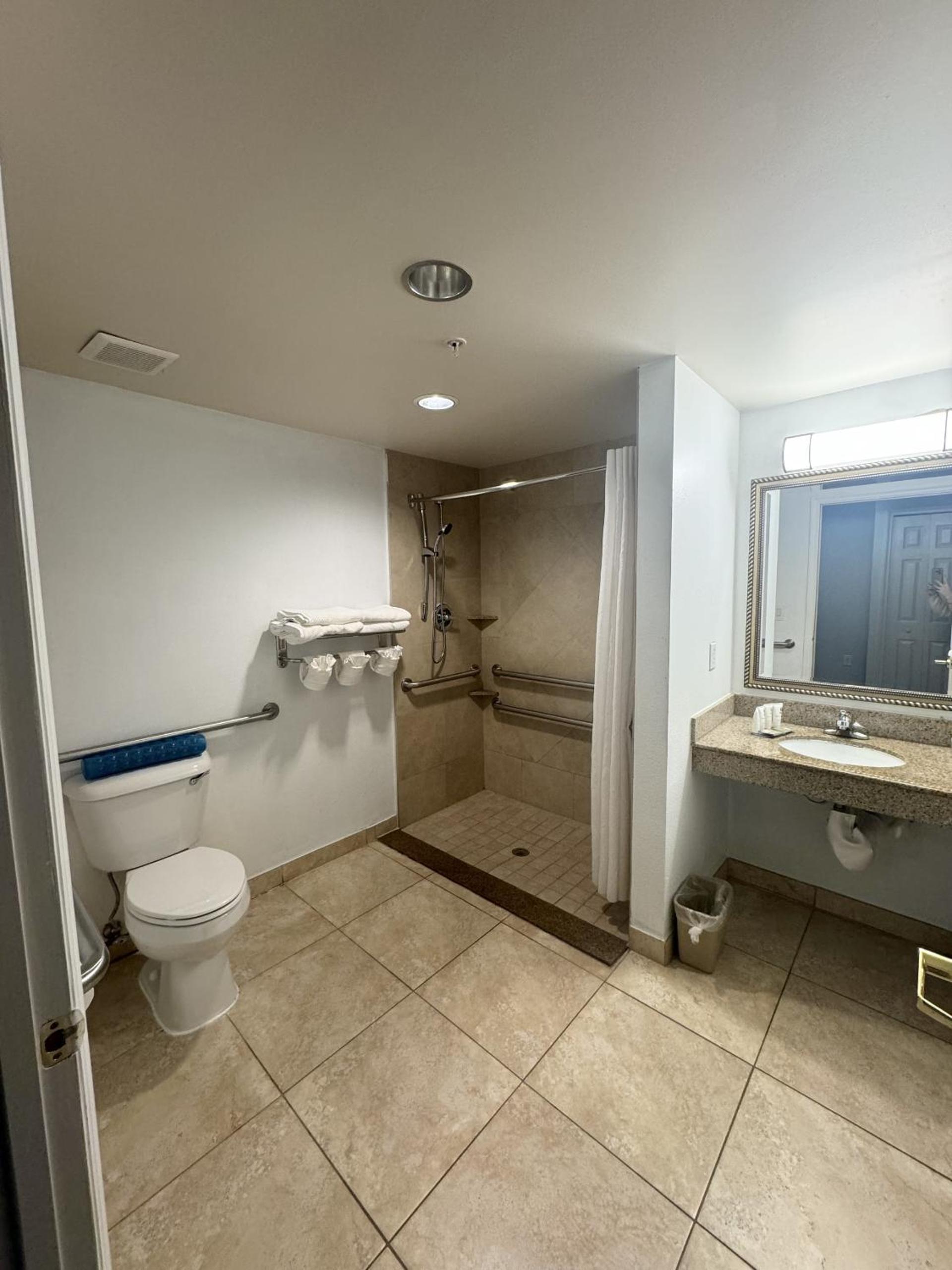 King Room with Roll-in Shower - Disability Access/Non-Smoking - Photo 3