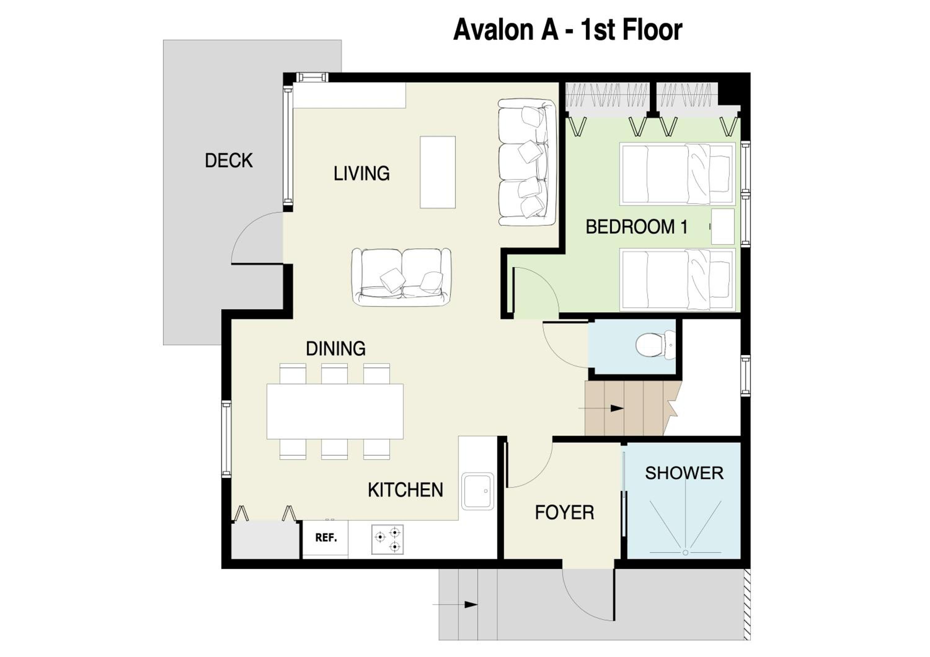 Three-Bedroom Apartment (6 Adults) photo 2
