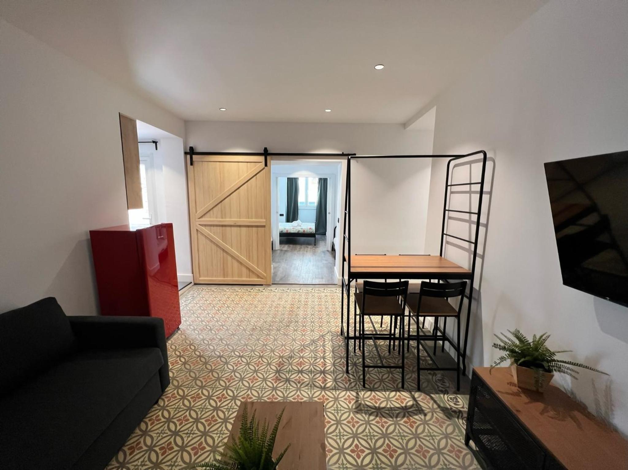 Apartamento de dos habitaciones