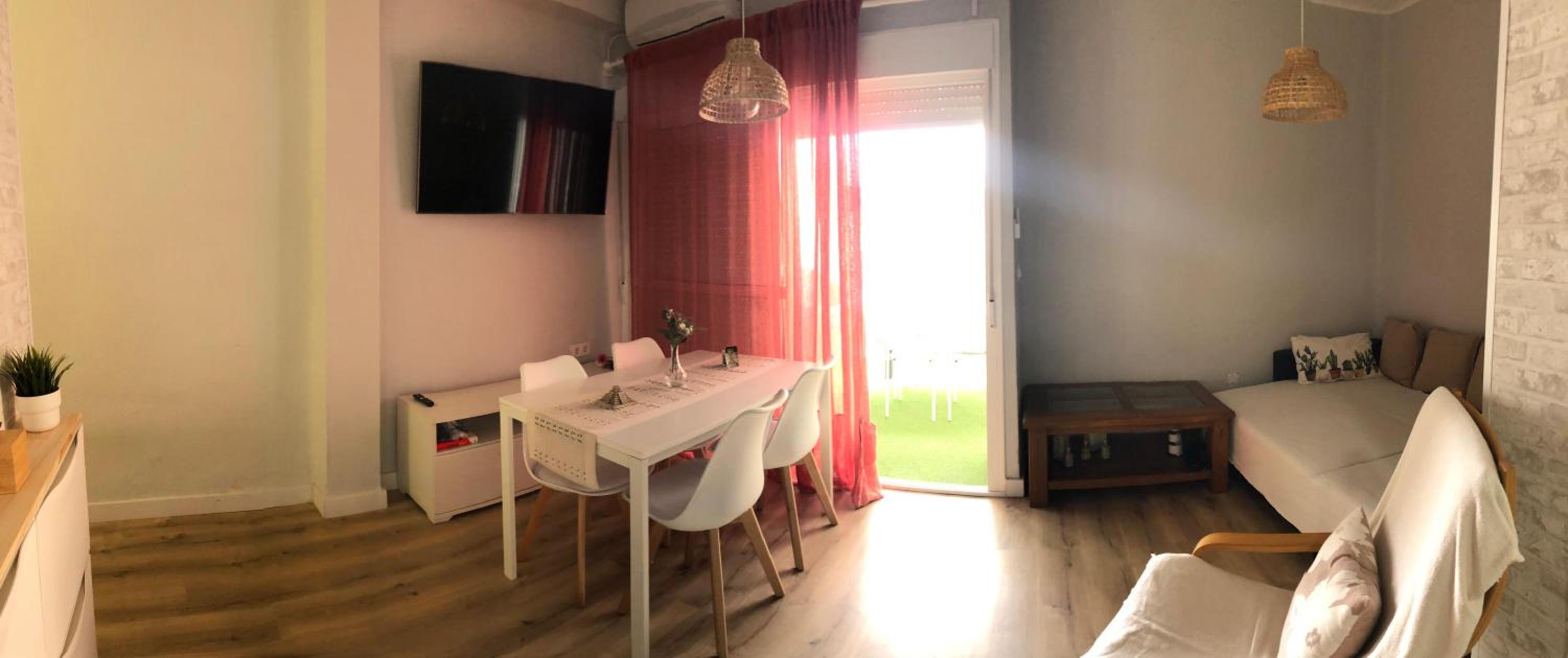 Apartamento de dos habitaciones