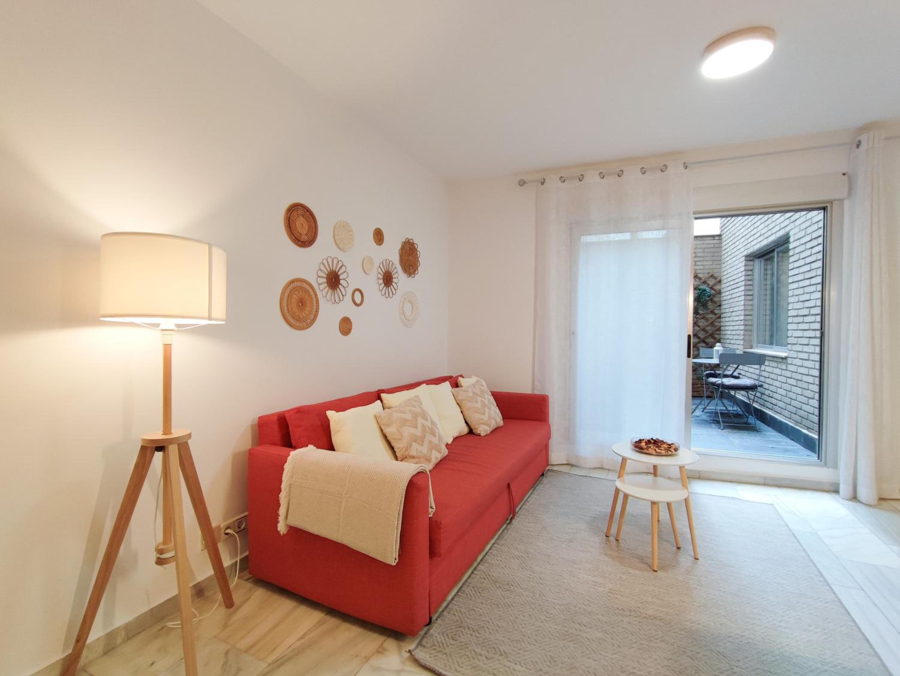 Apartamento de una habitación con terraza