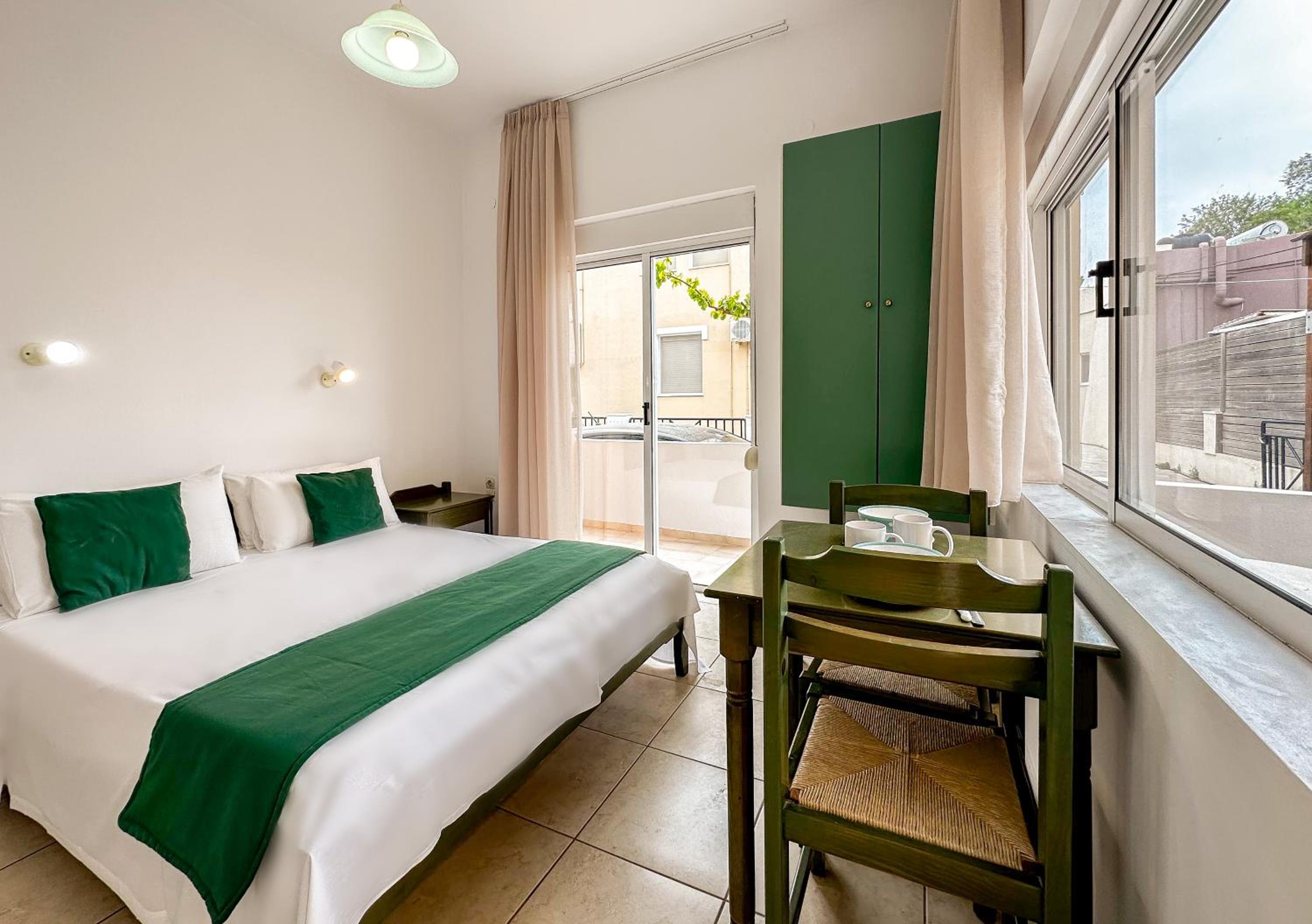 Standard Double Room with Side Sea View