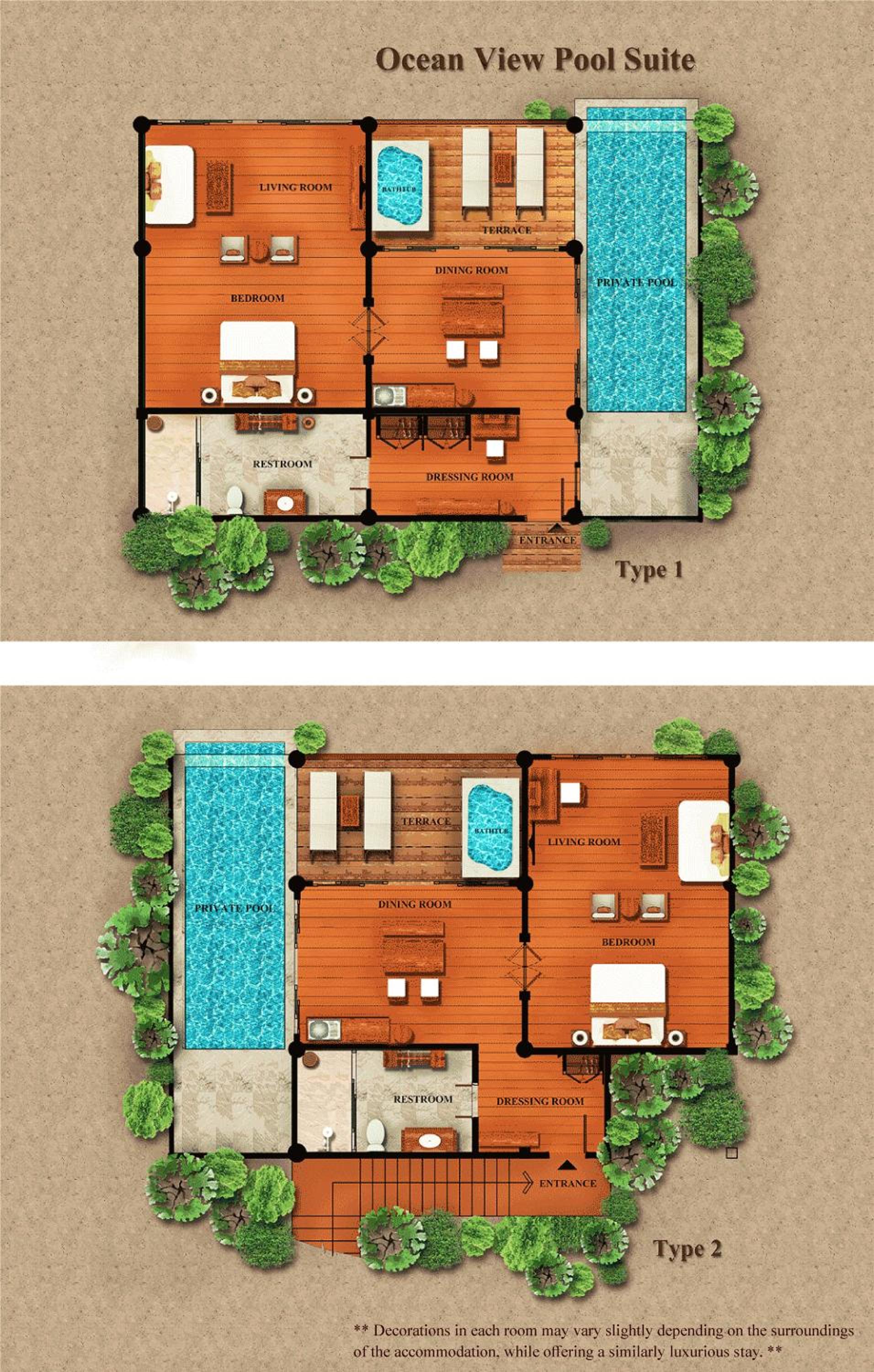 Seawater Pool Suite