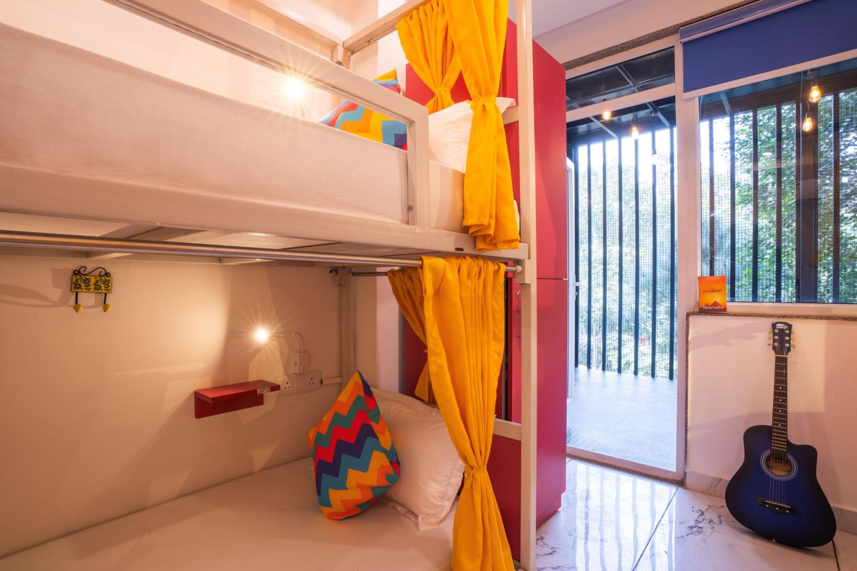 Bed in 6 Bed Female Only A/C Dormitory Room with Balcony and Ensuite Bathroom photo 2