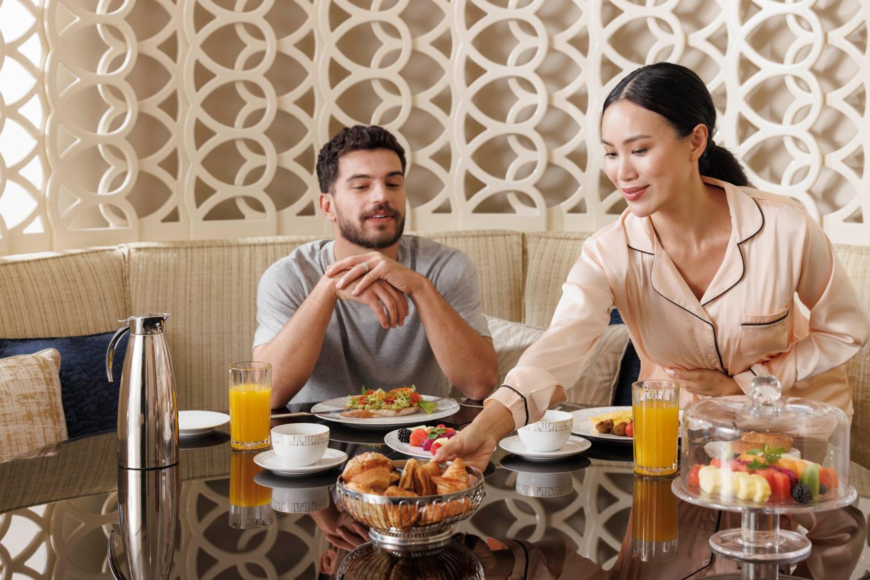 Family Suite with Panoramic Skyline Views, Direct Connectivity to Museum of The Future, Complimentary Breakfast, Signature Afternoon Tea, Evening Sundowners, Soft Refreshments and Canapes