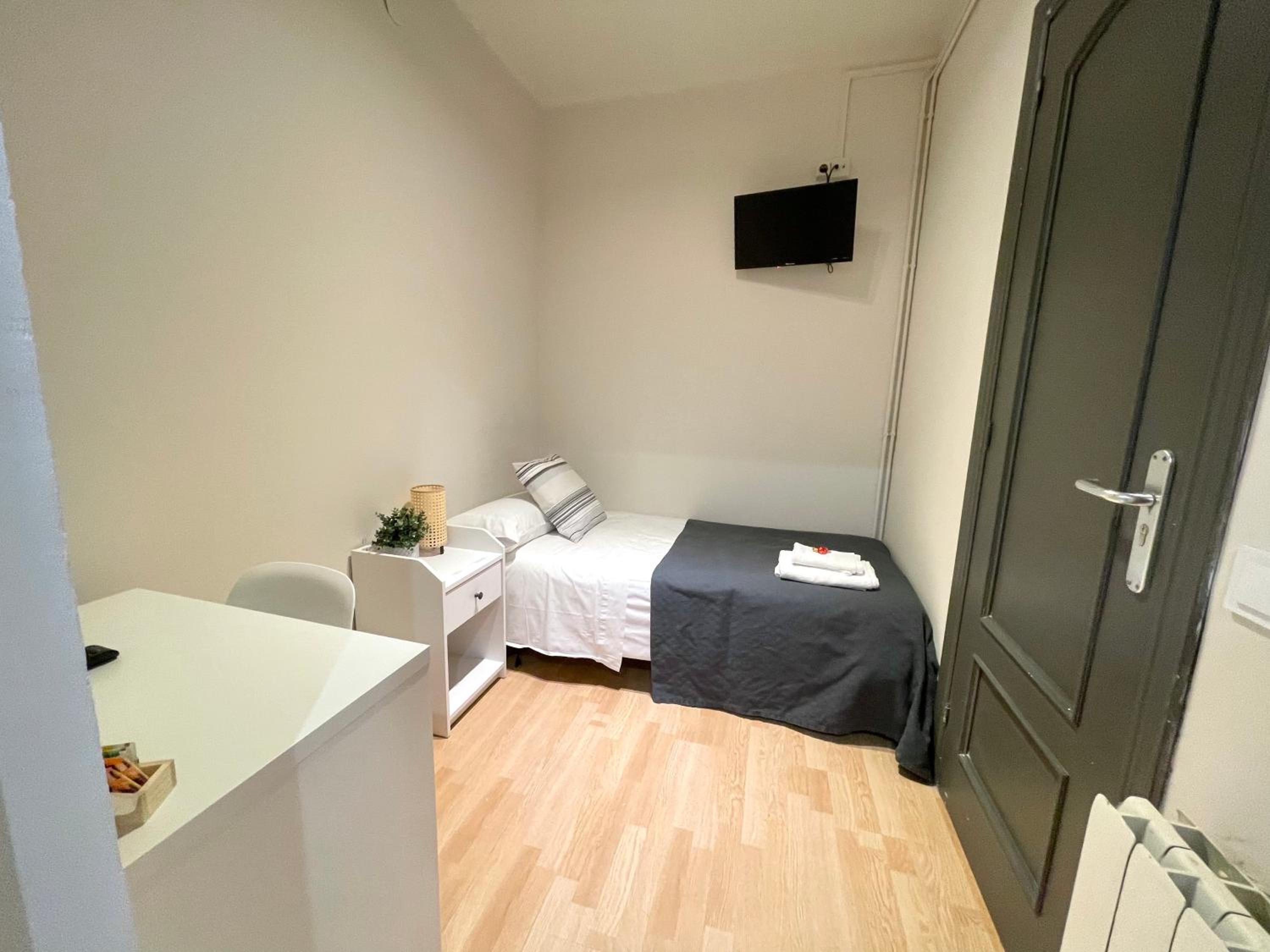 Habitación individual con baño privado