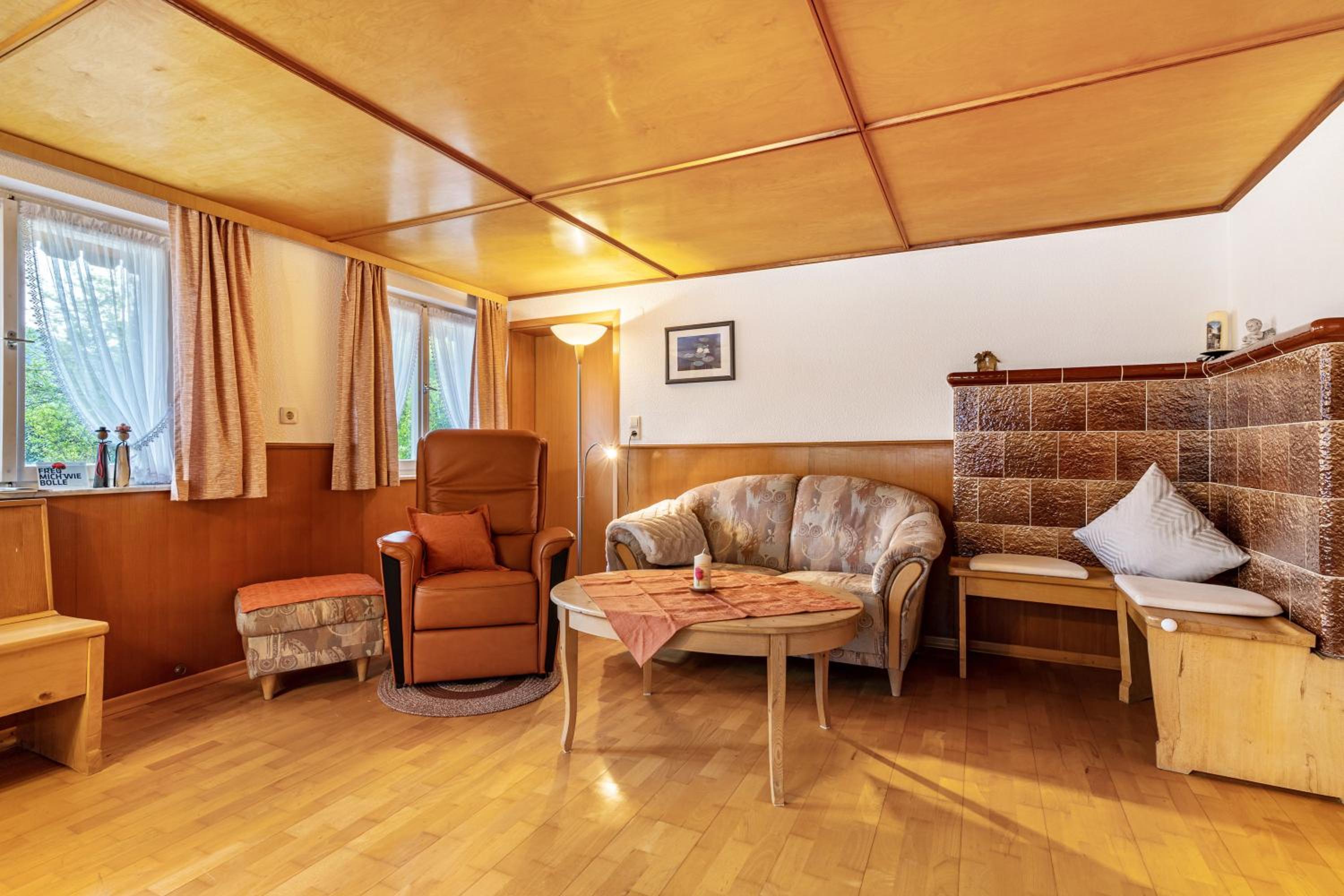 Two-Bedroom Deluxe Apartment with Garden View