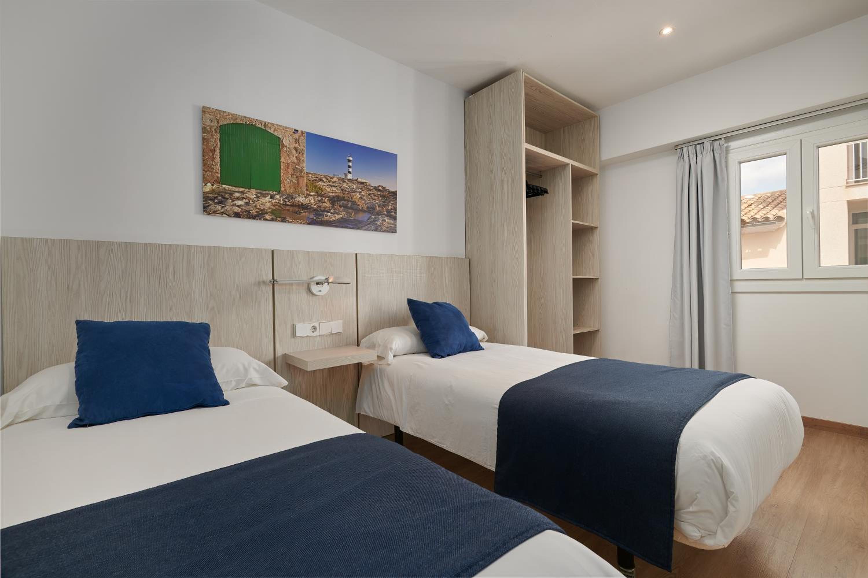 Apartamento de dos habitaciones