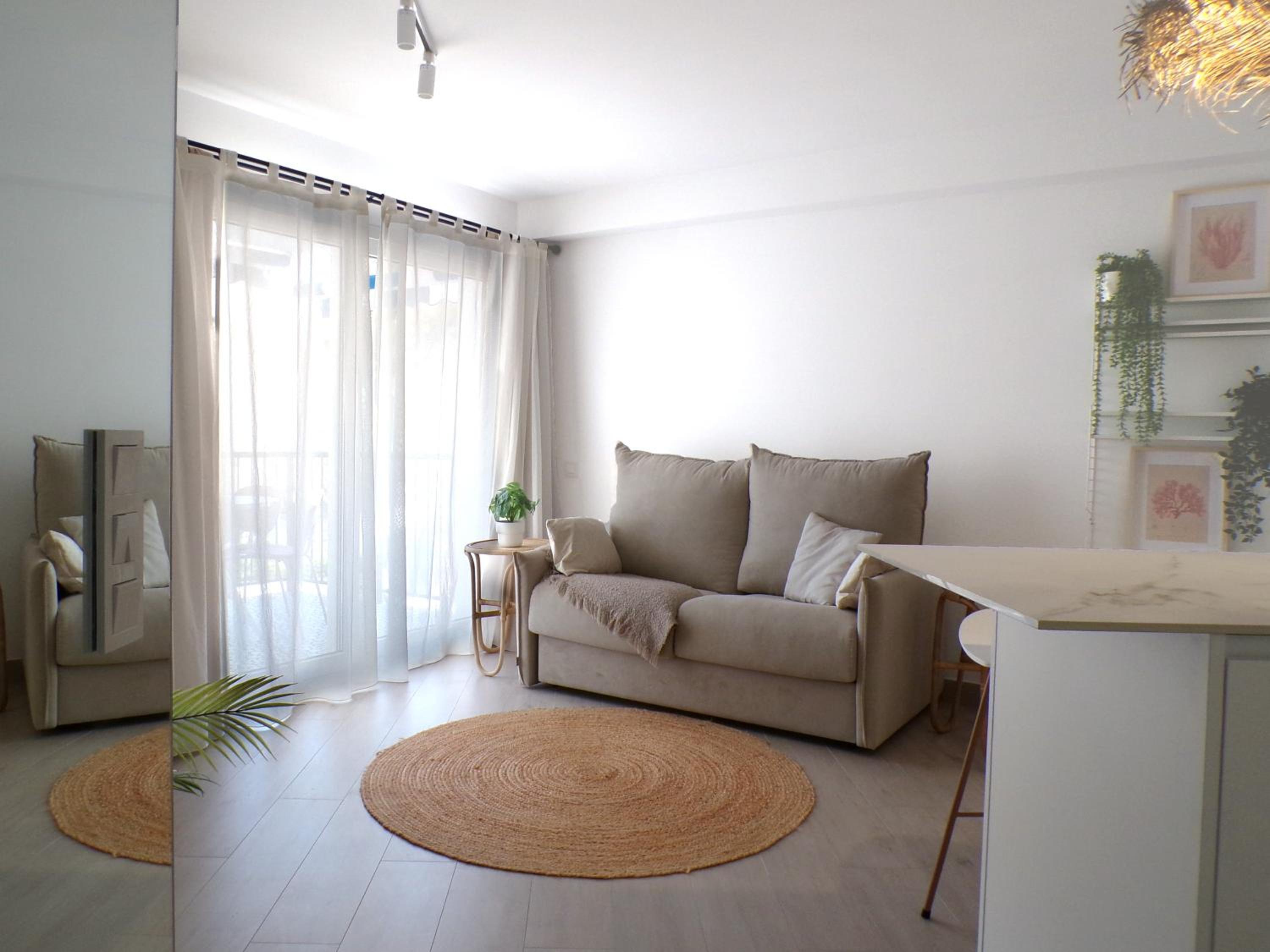 Apartamento con vista al mar