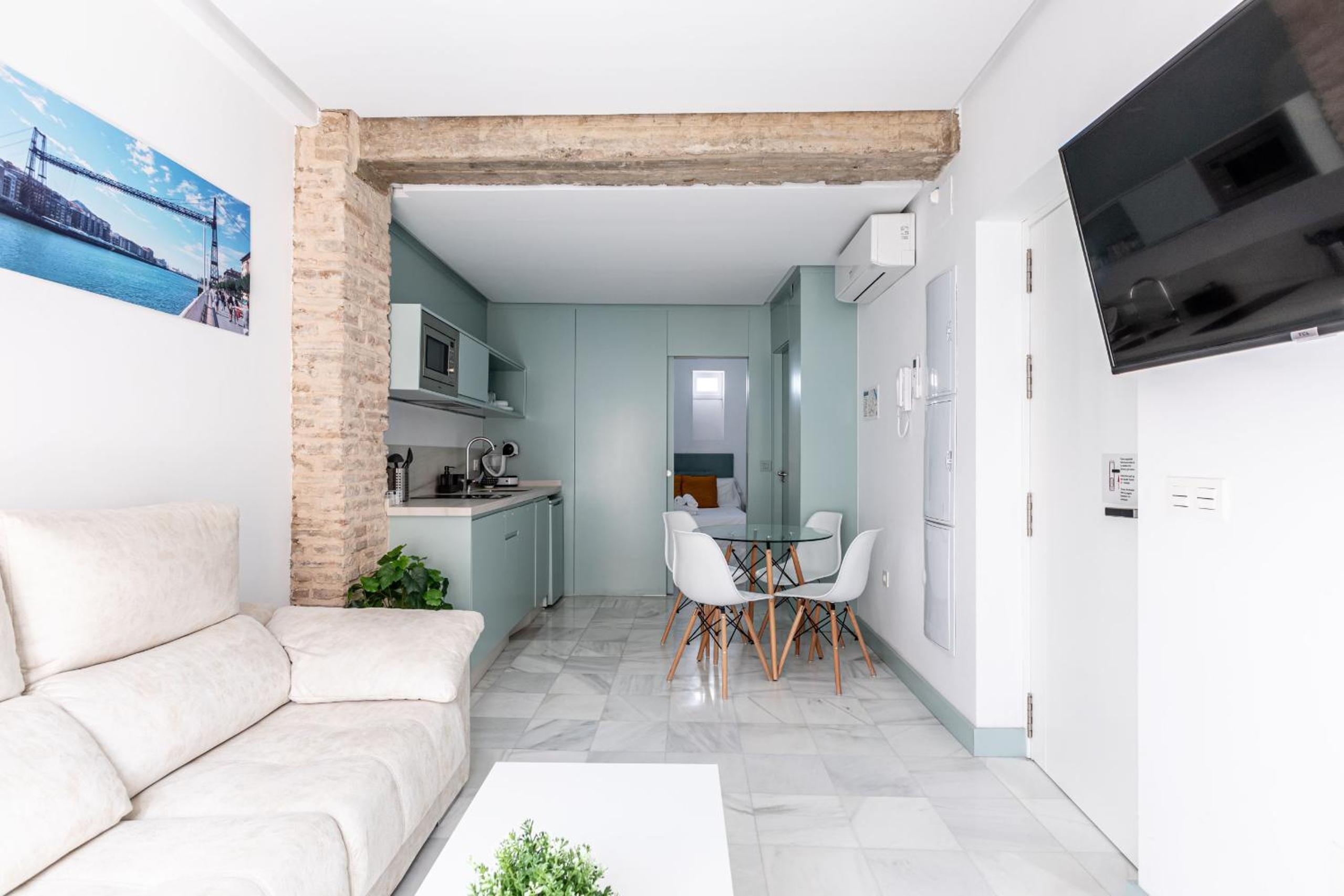 Apartamento de dos habitaciones