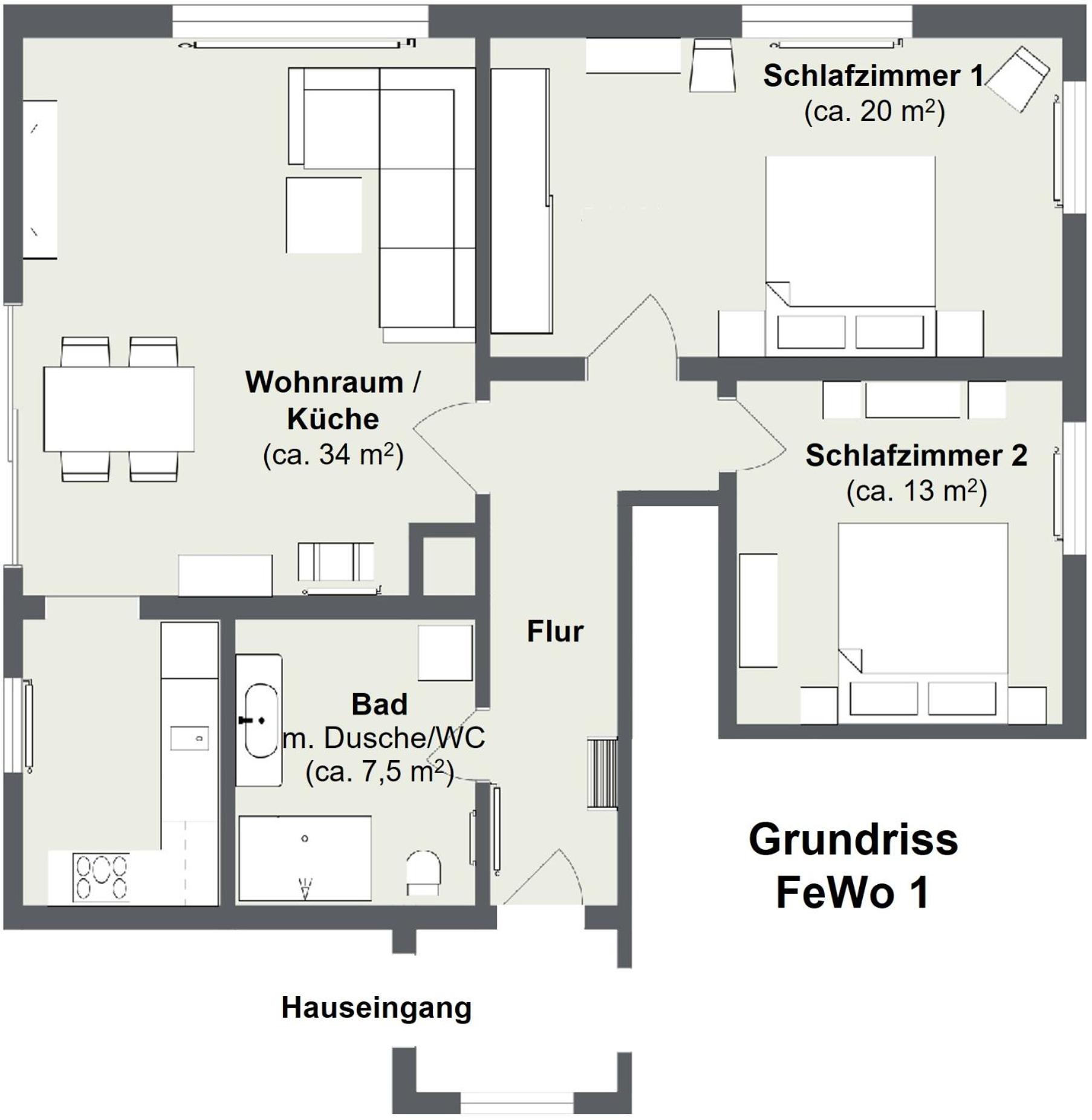 Two-Bedroom Apartment photo 3