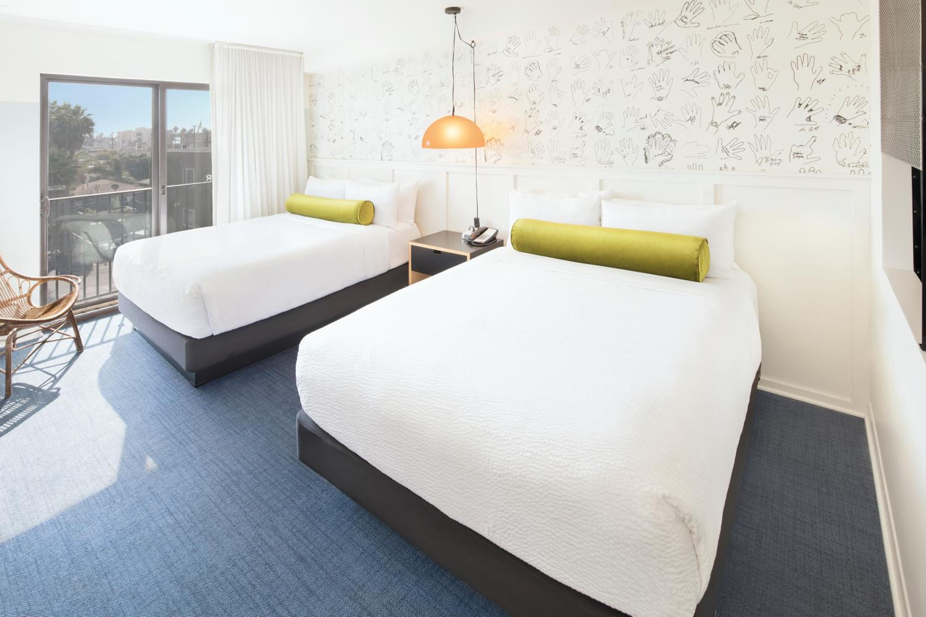Partial Ocean View with Two Queen Beds