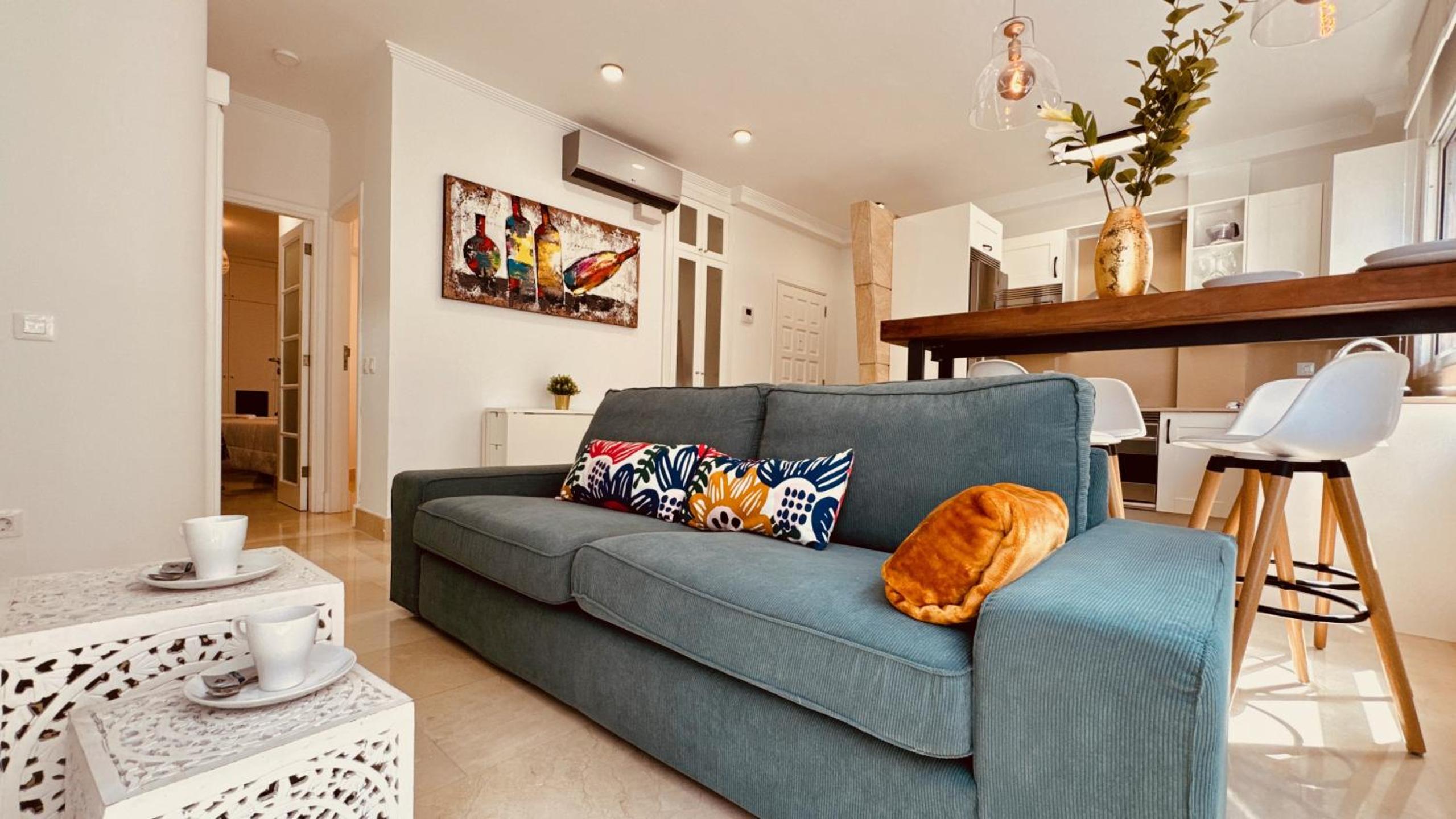 Apartamento con vista al mar