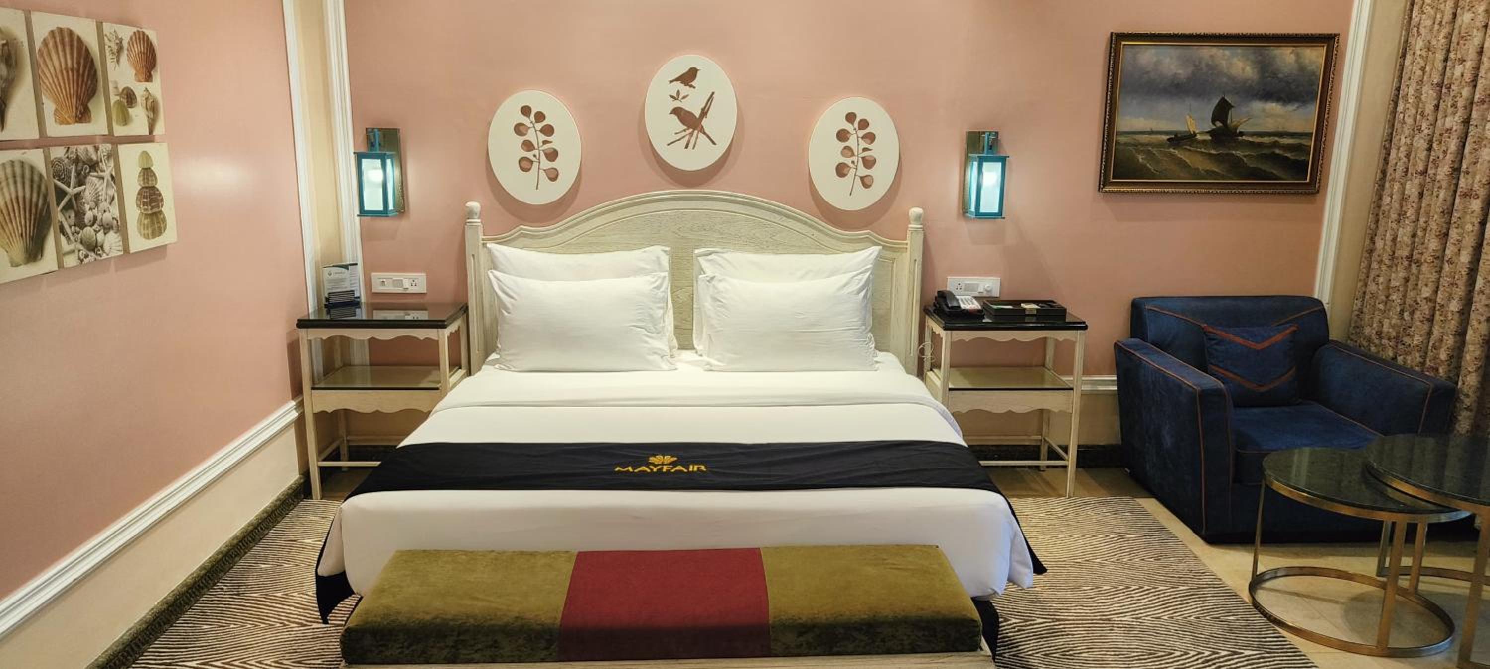 Executive Double Room – 10% Discount on Foods & Soft Beverages* | 15% Discounts on Laundry Services* | INR 500 spa credit during your stay on selective Massage services. TnC Apply.* | Free Mini-bar – 2 cans of soft Beverages (Once on Arrival) Executive Double Room – 10% Discount on Foods & Soft Beverages* | 15% Discounts on Laundry Services* | INR 500 spa credit during your stay on selective Massage services. TnC Apply.* | Free Mini-bar – 2 cans of soft Beverages (Once on Arrival)