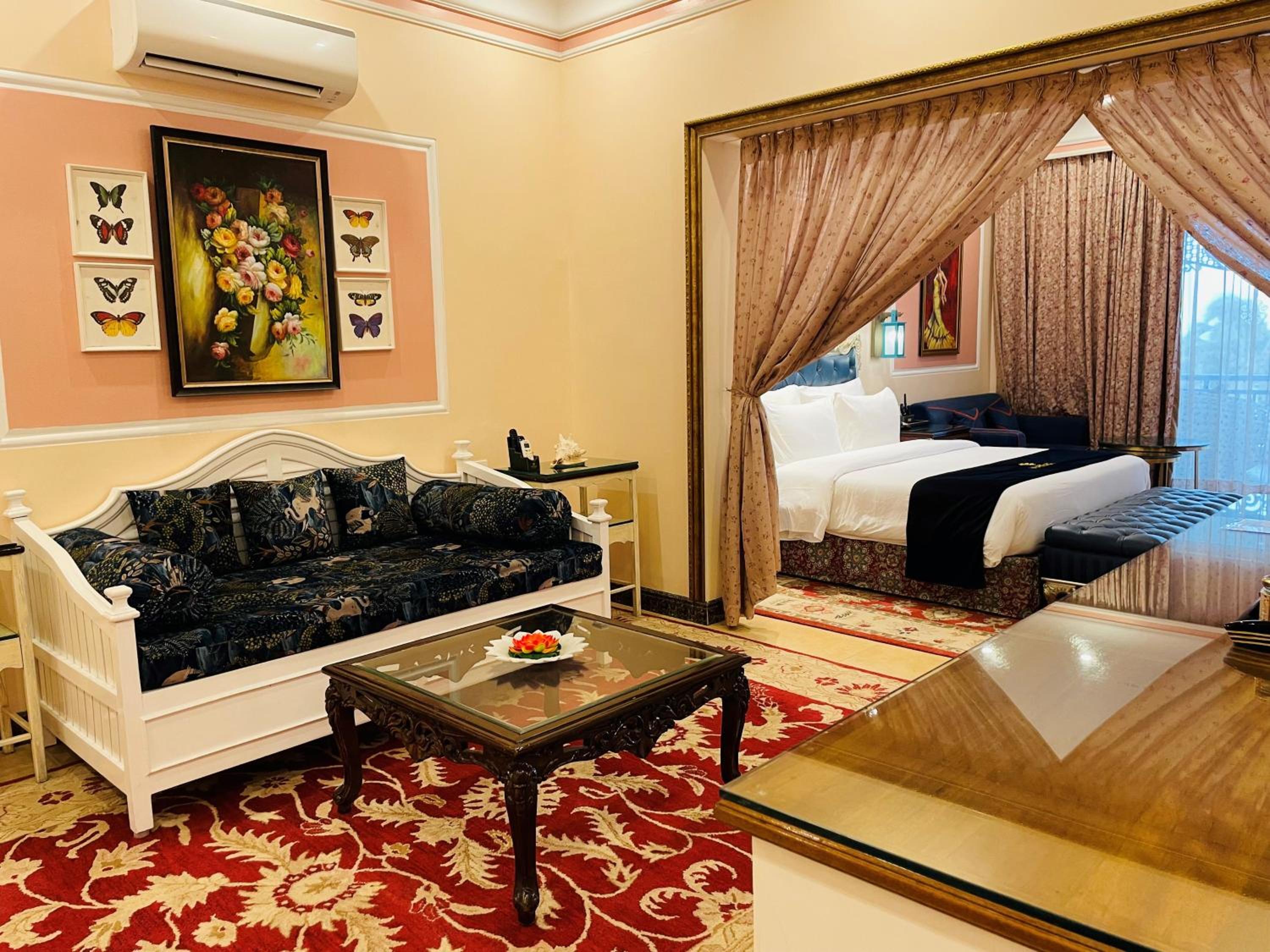 Family Suite - - 10% Discount on Foods & Soft Beverages* | 15% Discounts on Laundry Services* | INR 500 spa credit during your stay on selective Massage services. TnC Apply.* | Free Mini-bar - 2 cans of soft Beverages (Once on Arrival) Family Suite - - 10% Discount on Foods & Soft Beverages* | 15% Discounts on Laundry Services* | INR 500 spa credit during your stay on selective Massage services. TnC Apply.* | Free Mini-bar - 2 cans of soft Beverages (Once on Arrival)