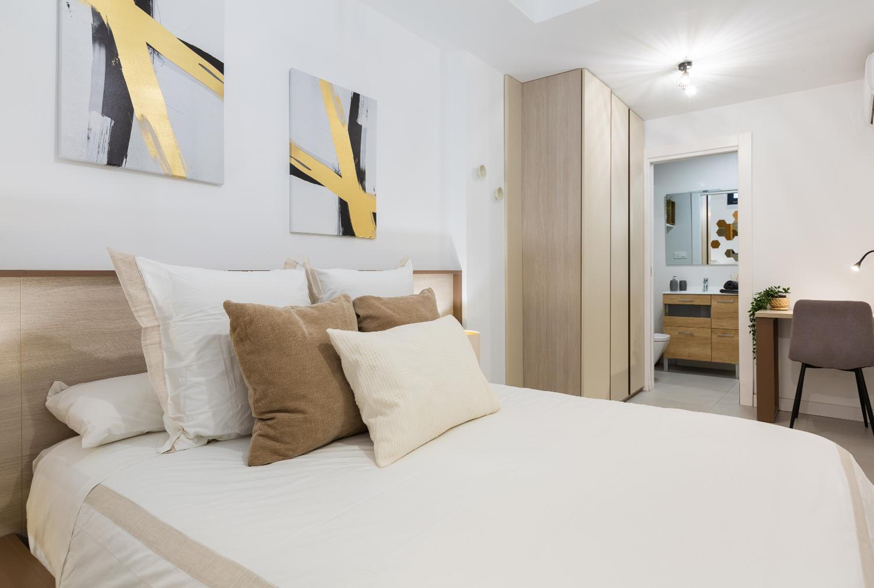 Apartamento de dos habitaciones