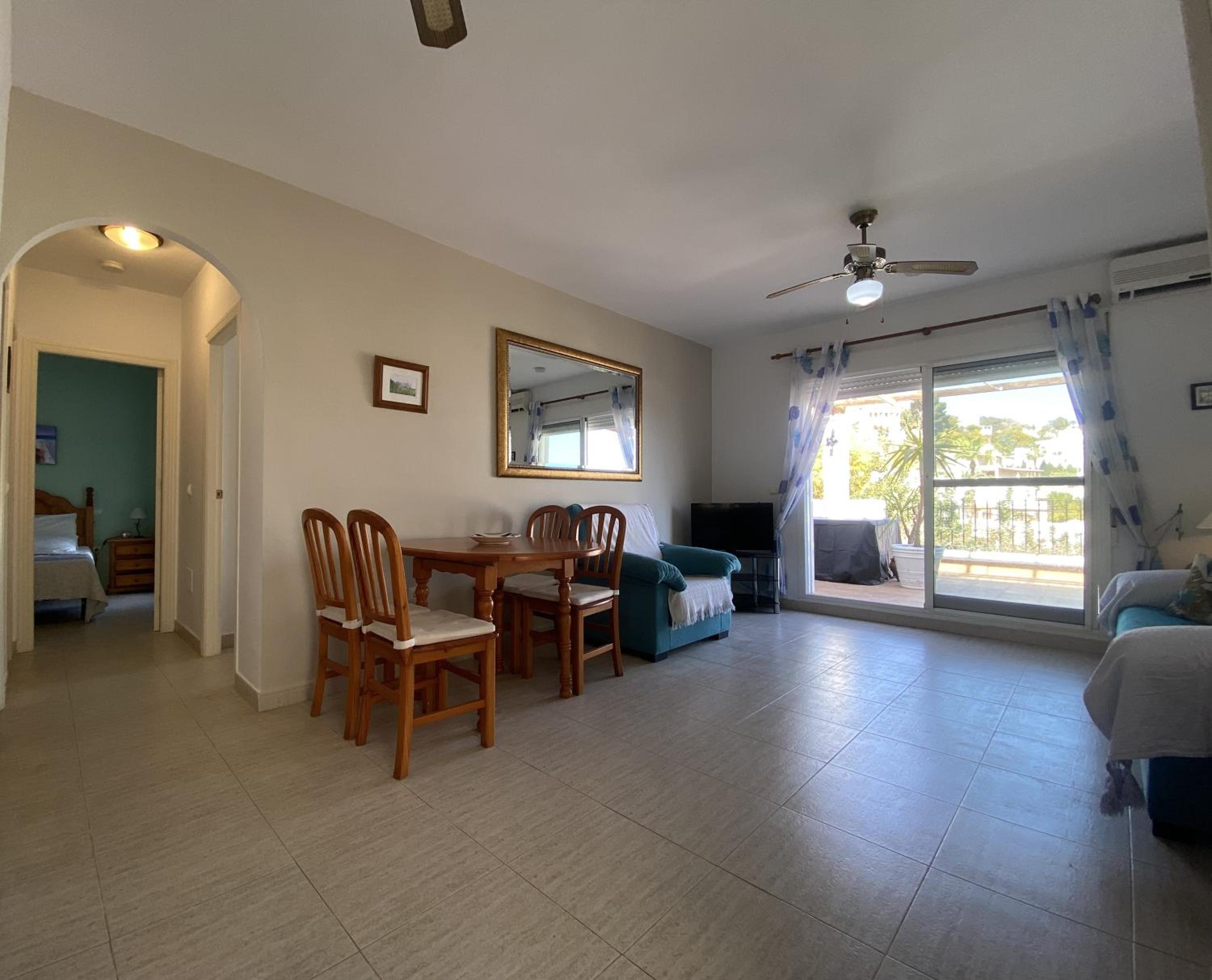 Apartamento de dos habitaciones