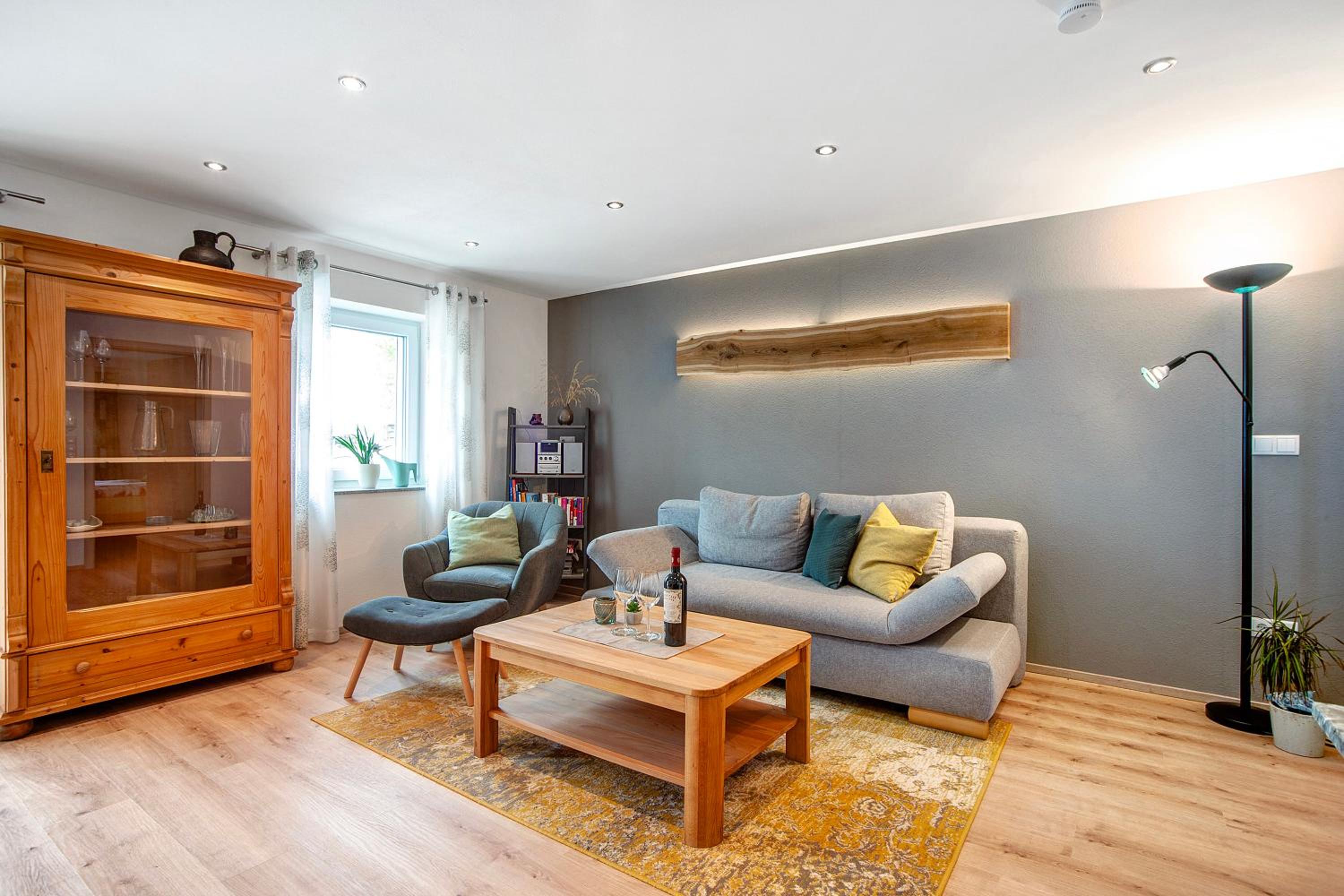 One-Bedroom Apartment with Garden View