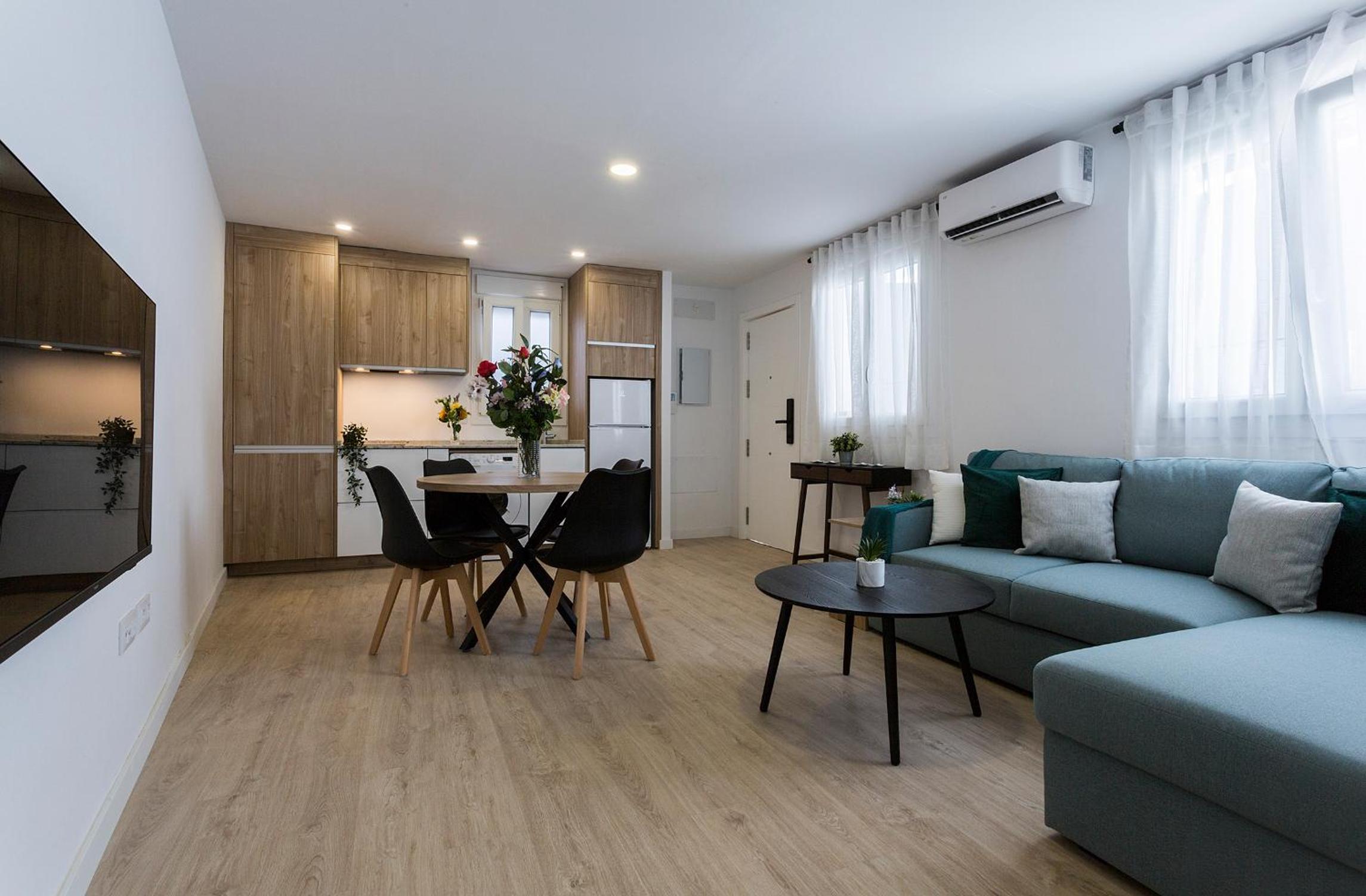 Apartamento de dos habitaciones