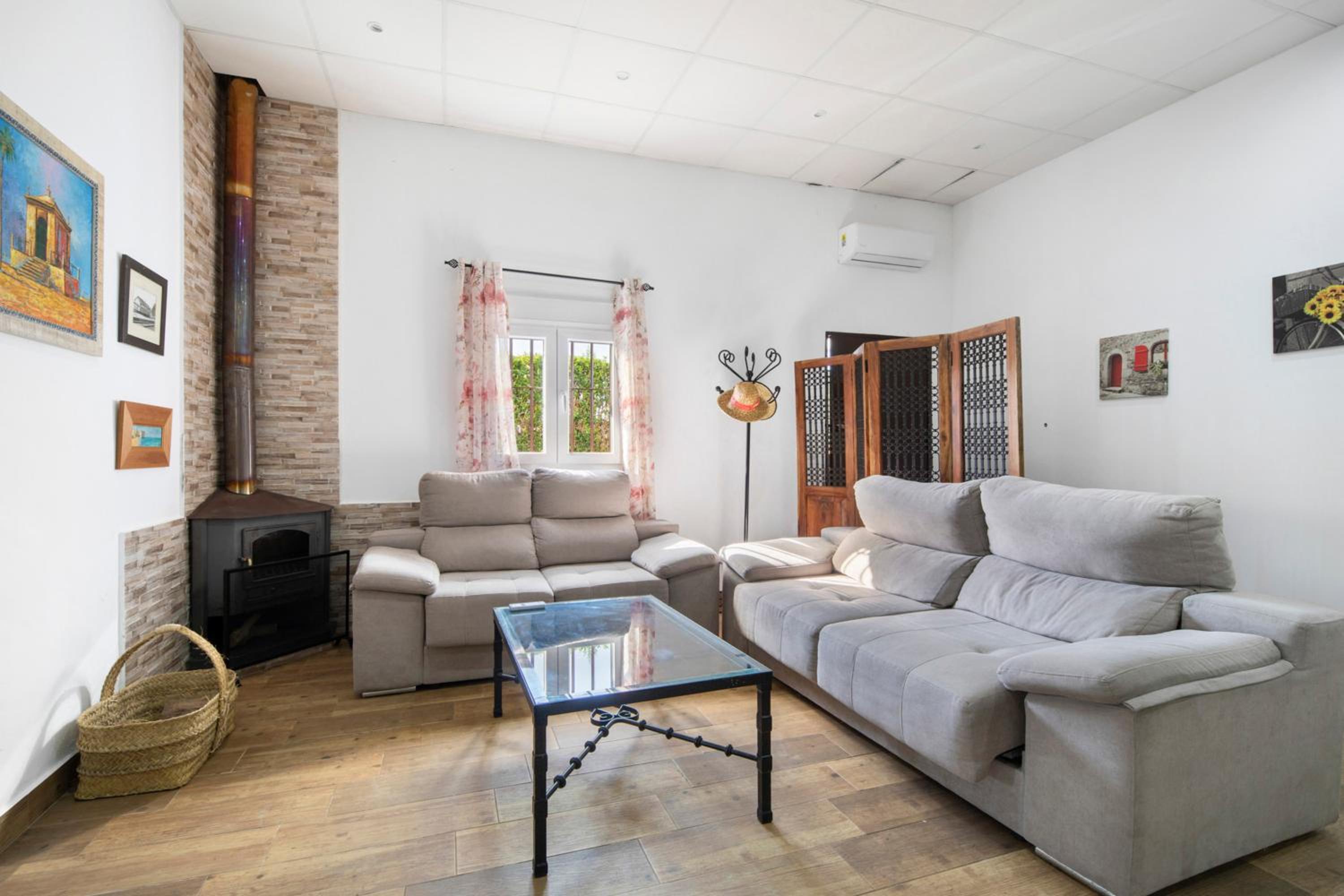 Villa con vistas al jardín