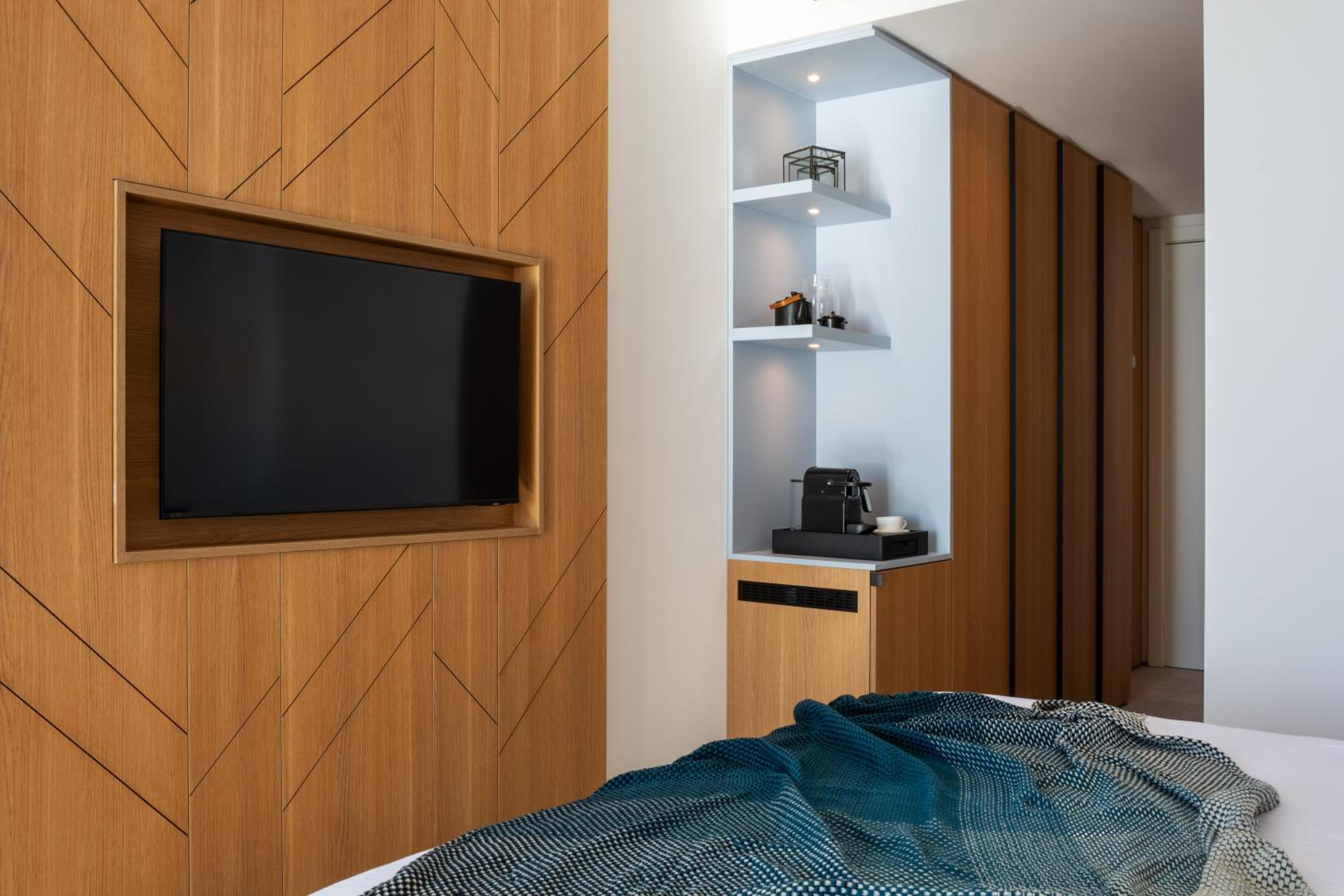 Standard Double Room with Side Sea View