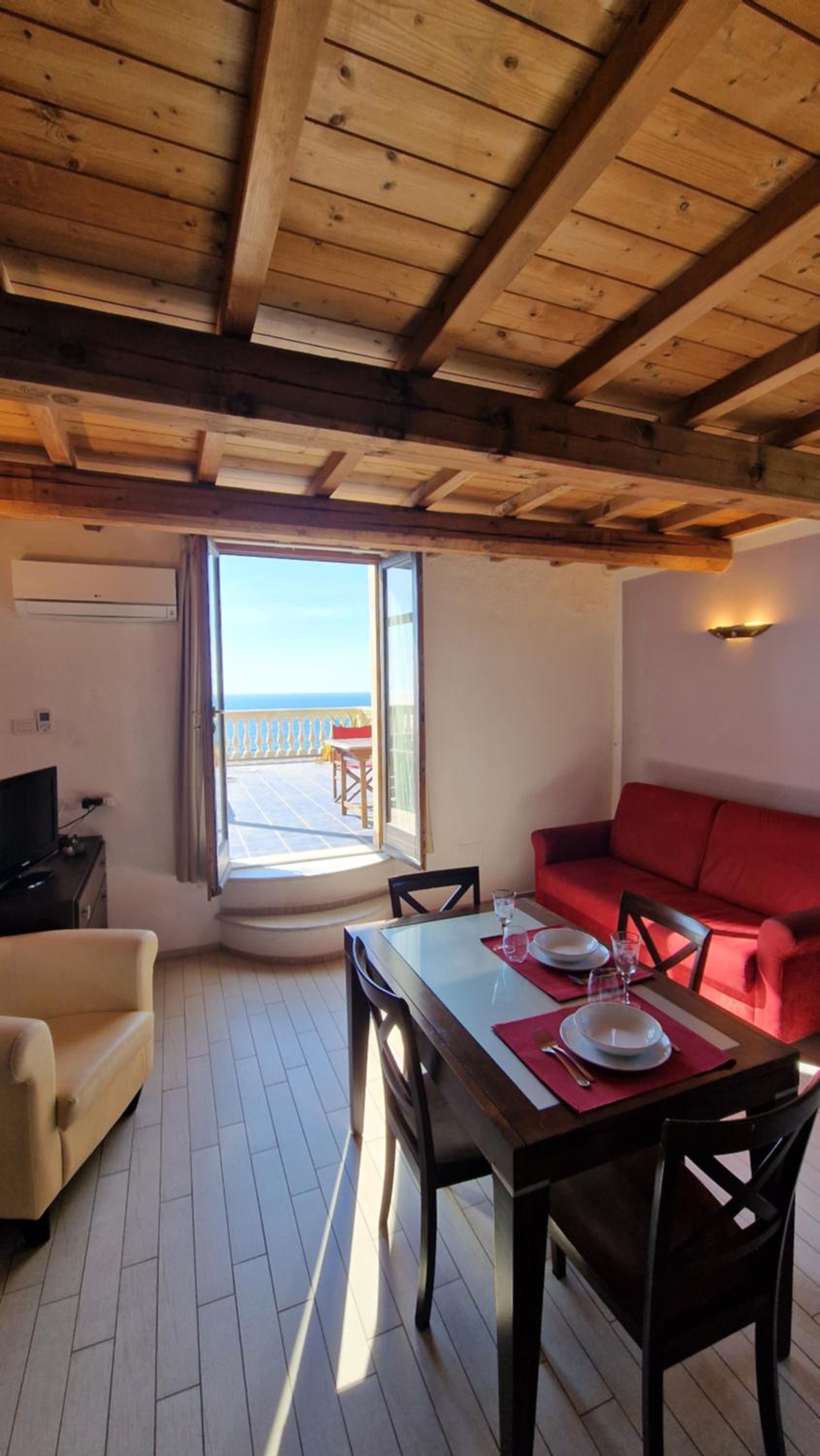One-Bedroom Apartment with Sea View and Terrace