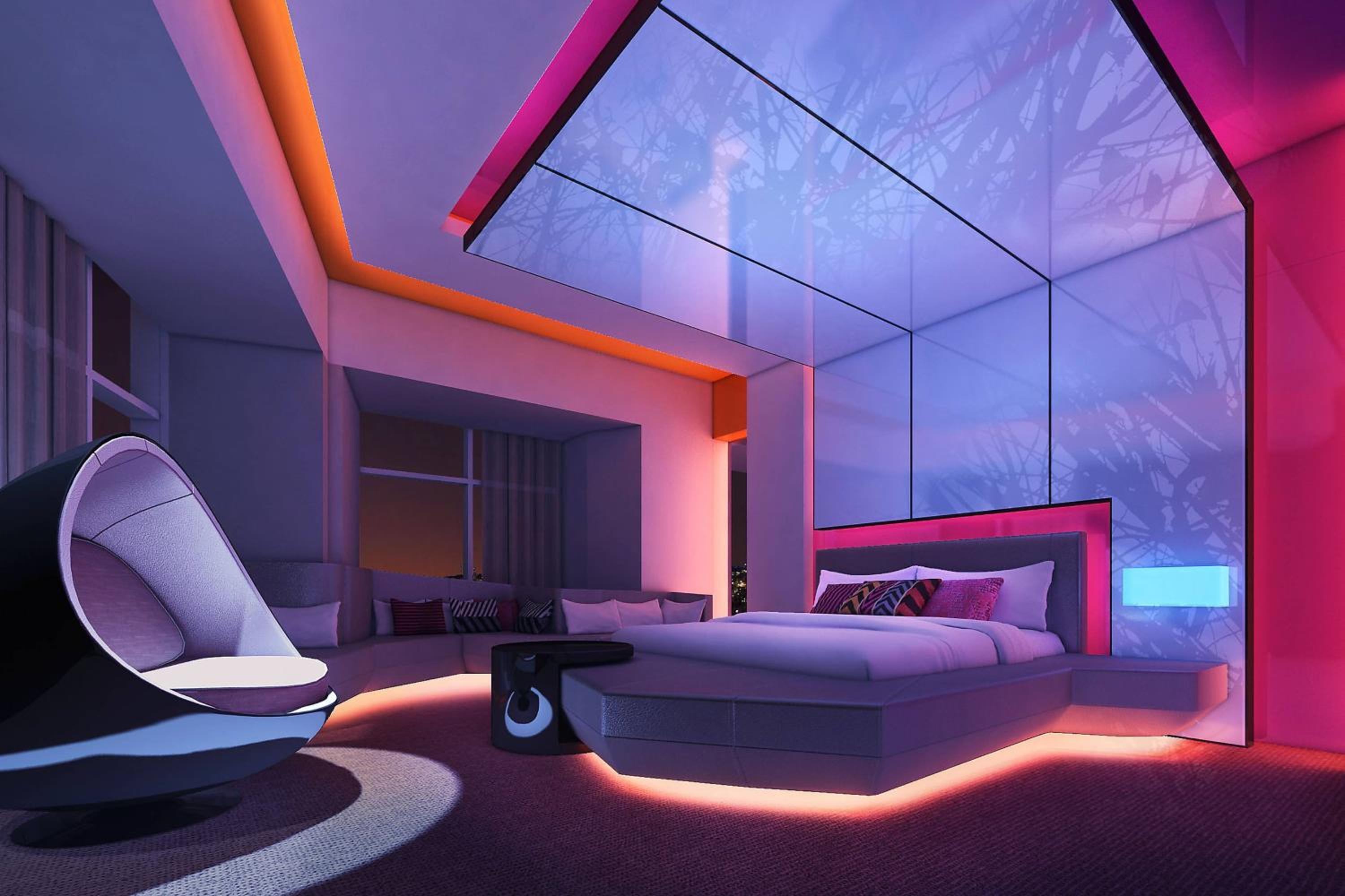 Penthouse I Suite, City View, 1 King Bed, Corner location, High Floor, 20th floor and above, Non-Smoking - Photo 1