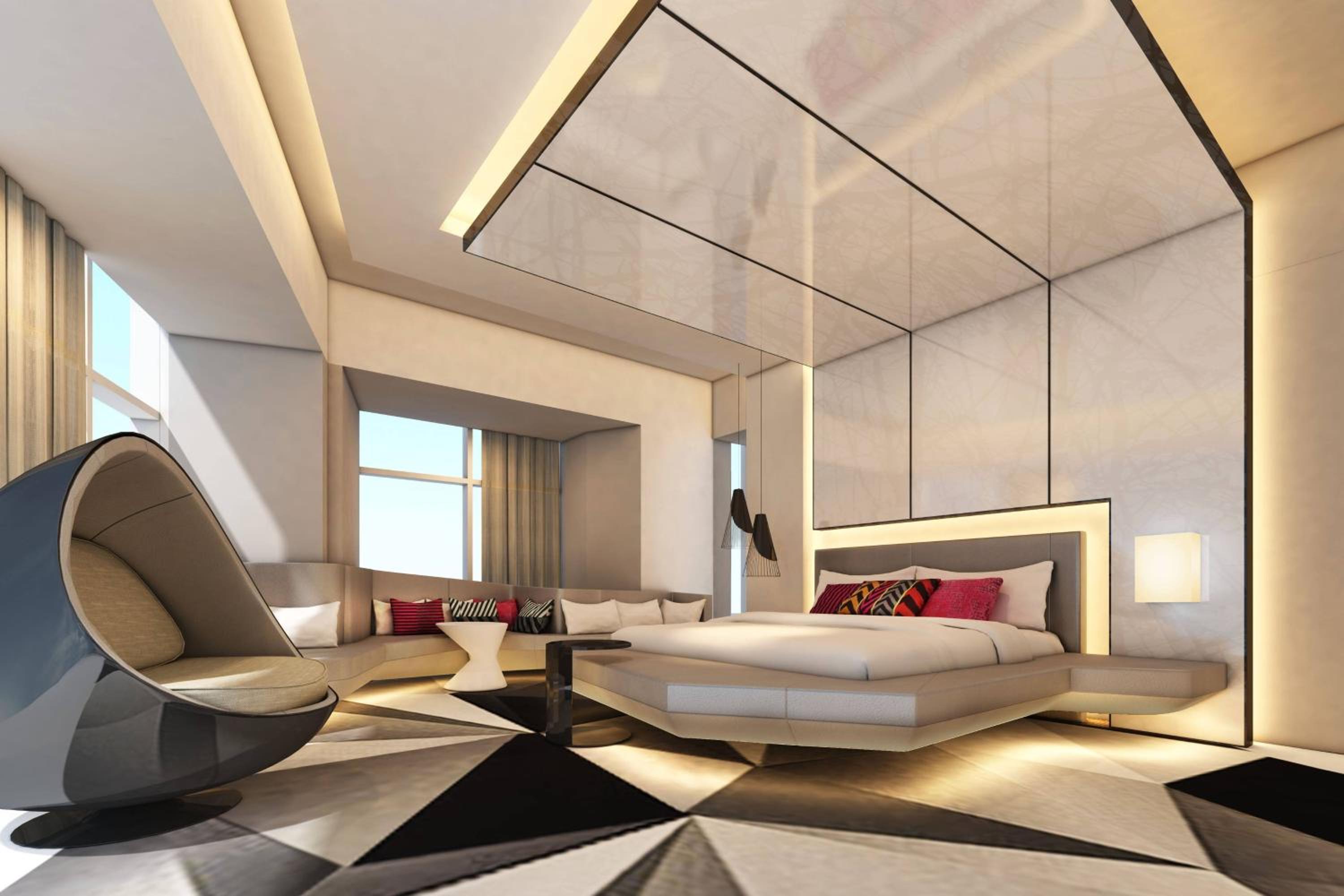 Penthouse I Suite, City View, 1 King Bed, Corner location, High Floor, 20th floor and above, Non-Smoking - Photo 5