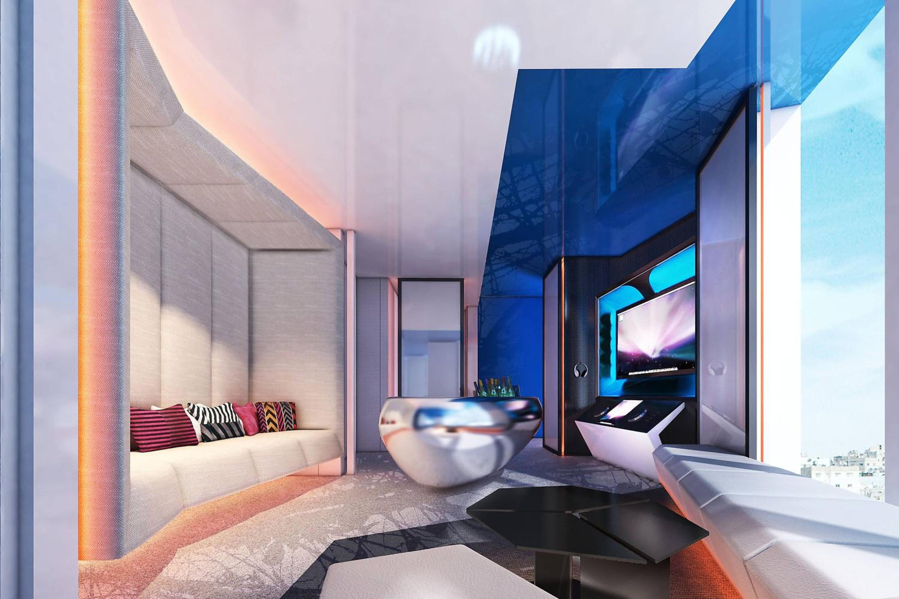 Penthouse I Suite, City View, 1 King Bed, Corner location, High Floor, 20th floor and above, Non-Smoking - Photo 2