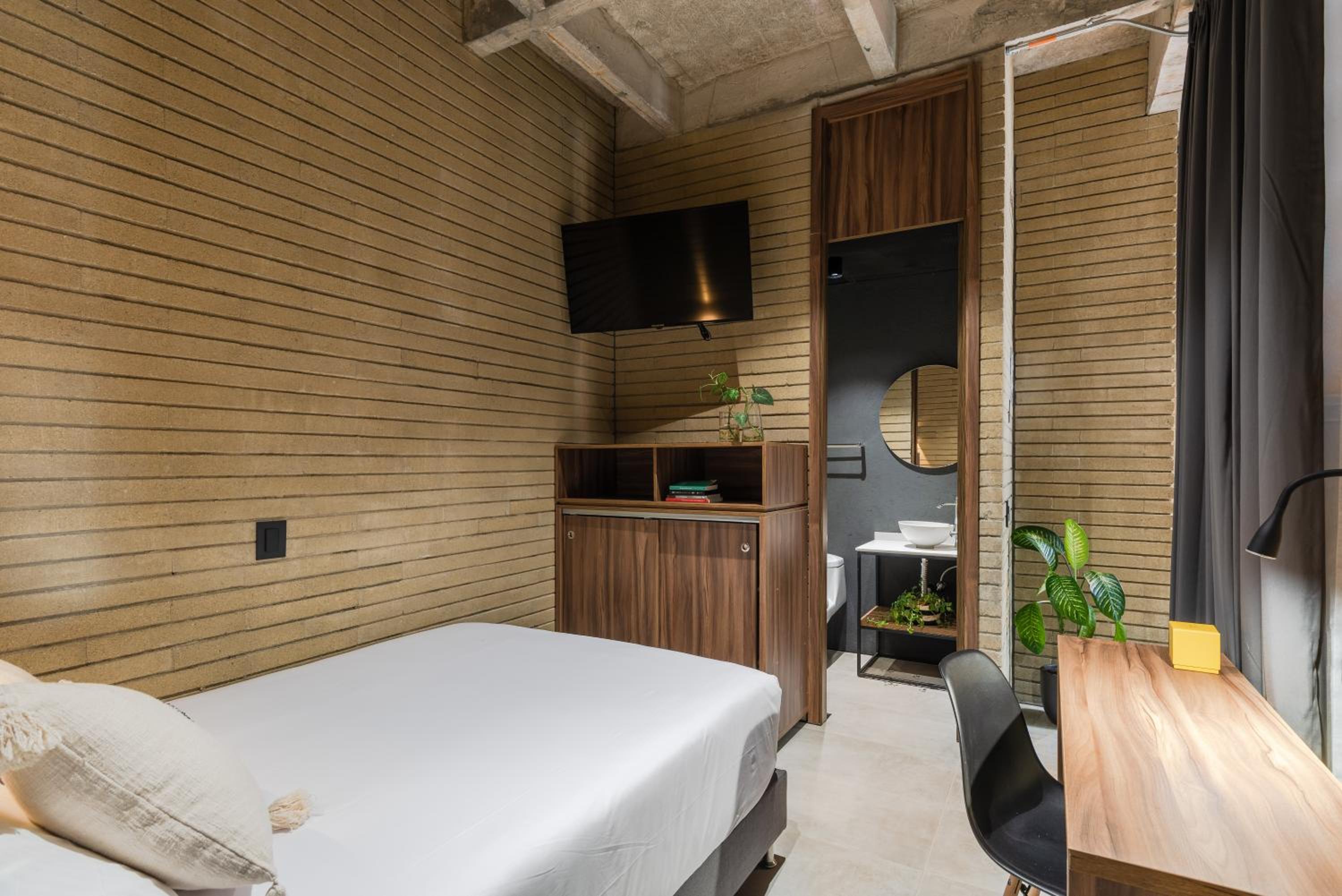 Studio with Balcony