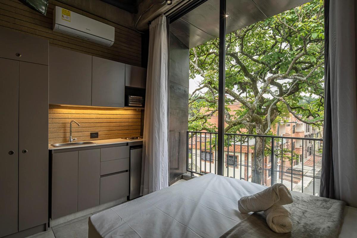Studio with Balcony
